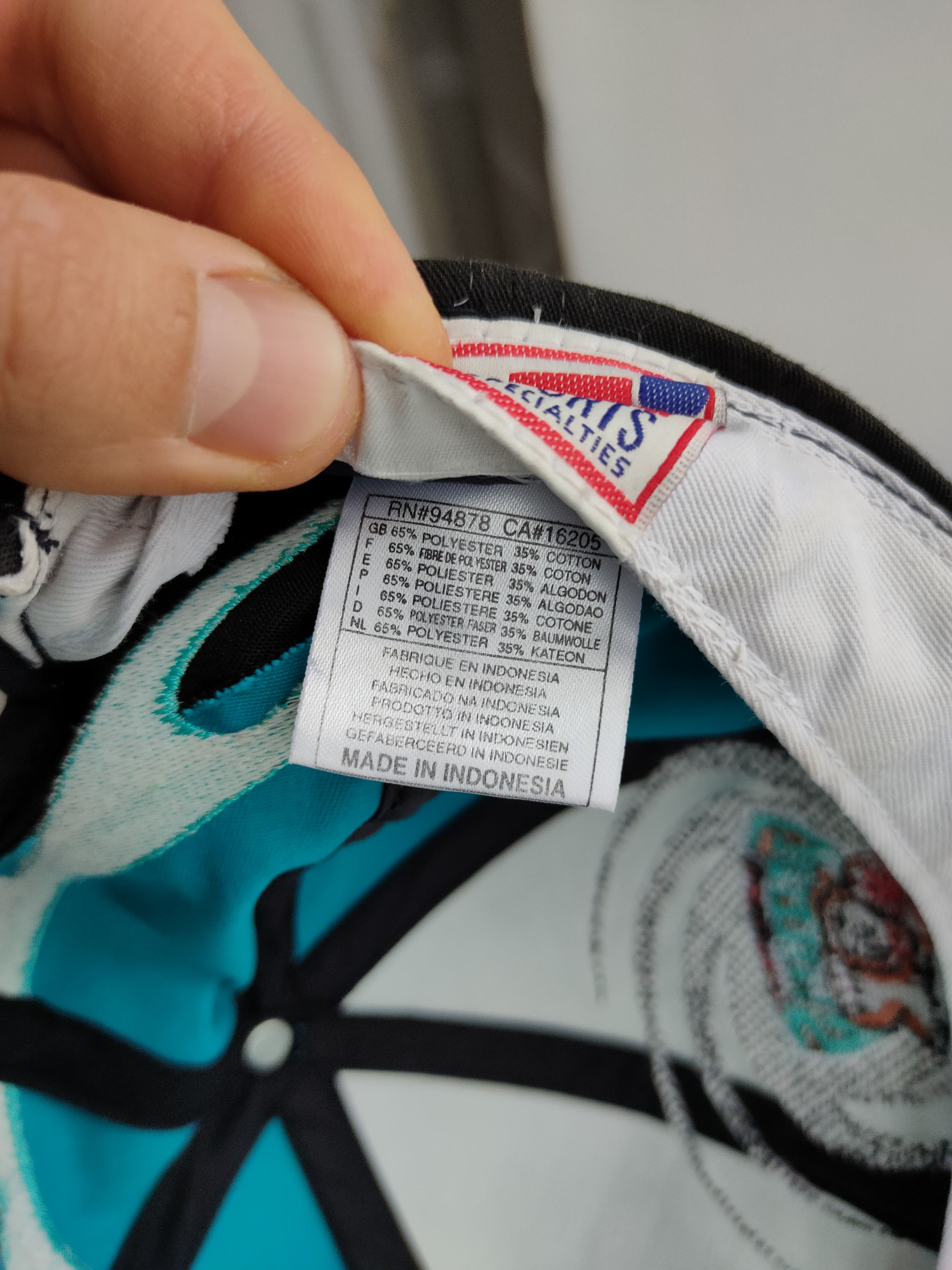 NBA 90s Vintage NBA Vancouver Grizzlies Cap Sport Specialties Size ONE SIZE - 11 Thumbnail