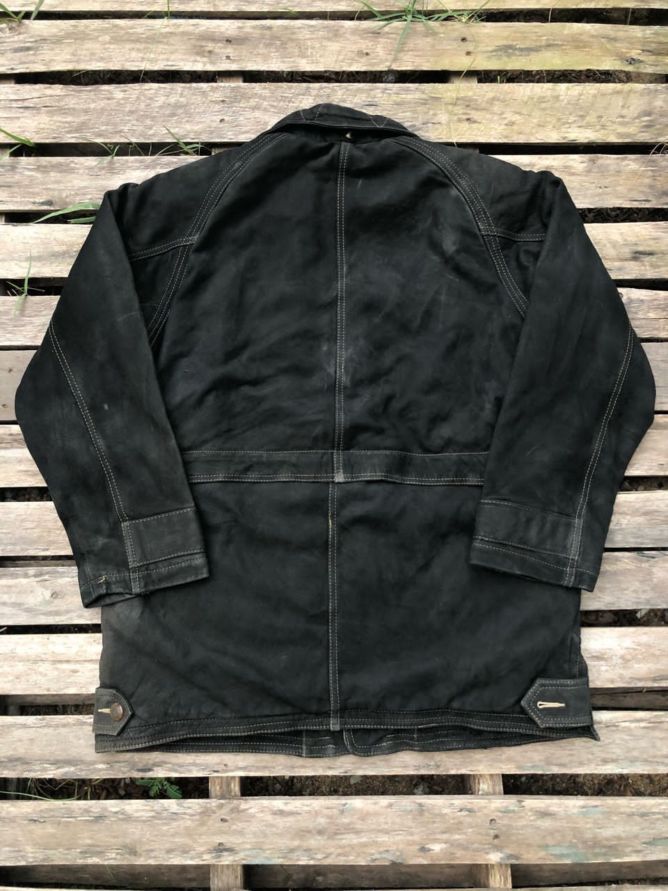 ABAHOUSE × Japanese Brand × Vintage Vintage Abahouse Leather Jacket Size US L / EU 52-54 / 3 - 3 Thumbnail