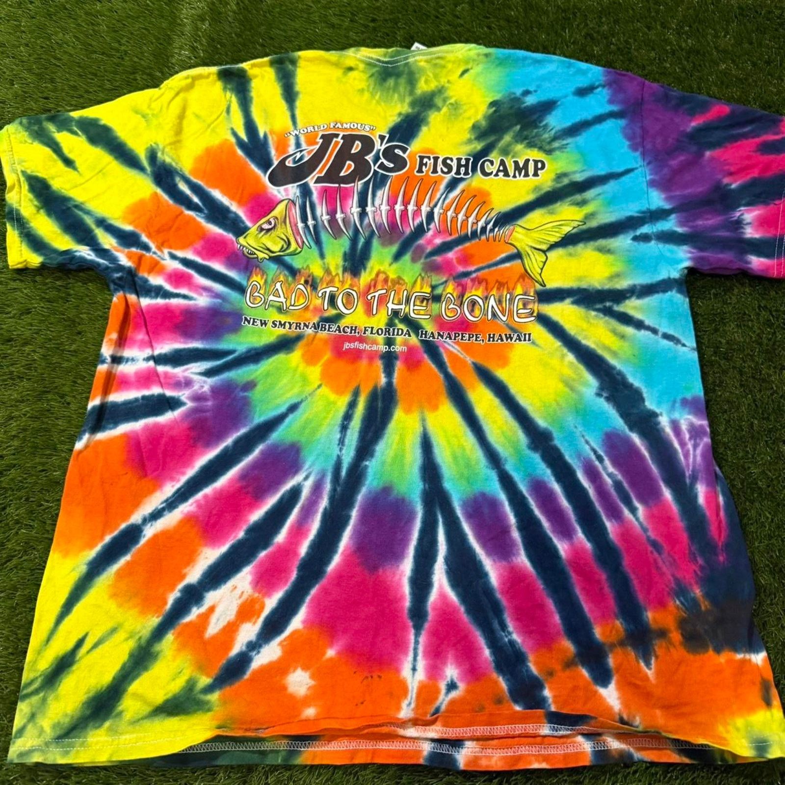 Liquid Blue 2000s jbs fish camp hawaii Size US XL / EU 56 / 4 - 5 Thumbnail