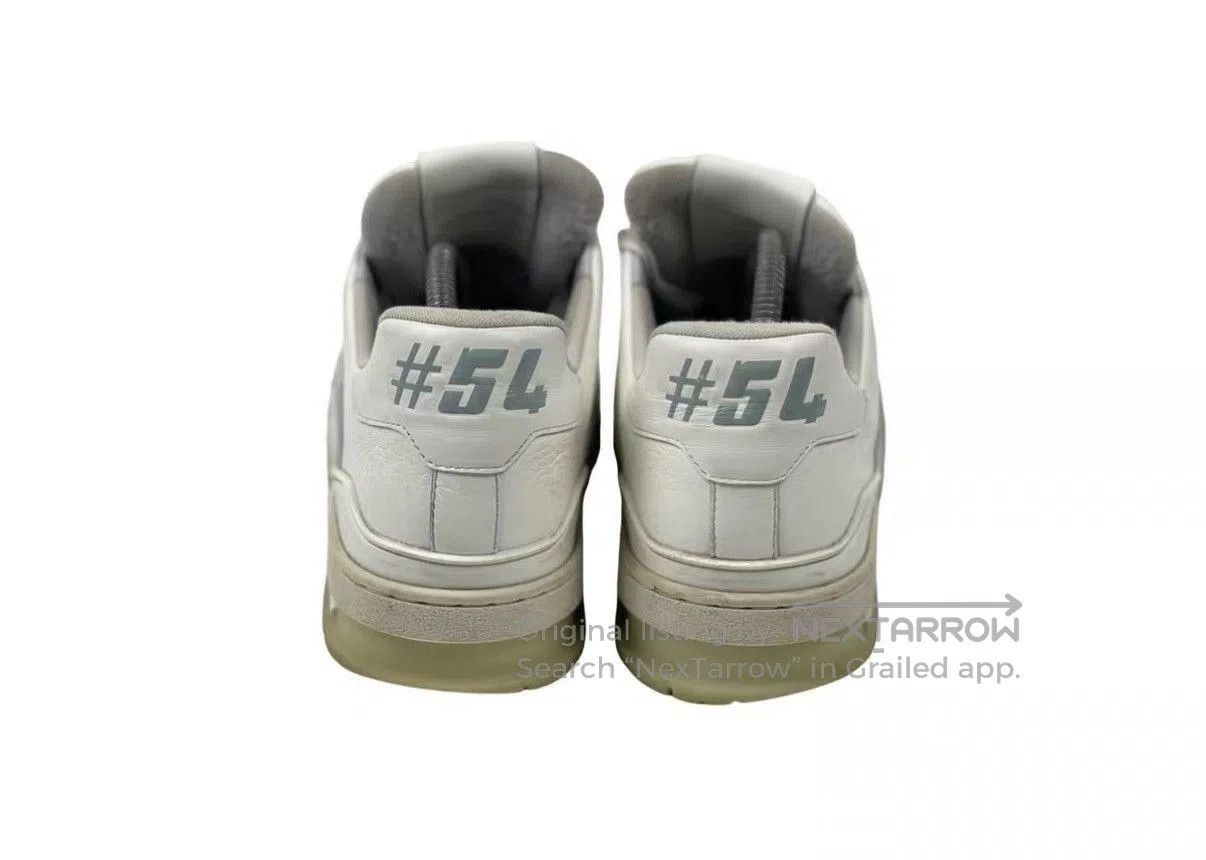 Louis Vuitton White Low-Top Sneakers Size 8. Size US 8 / EU 41 - 4 Thumbnail