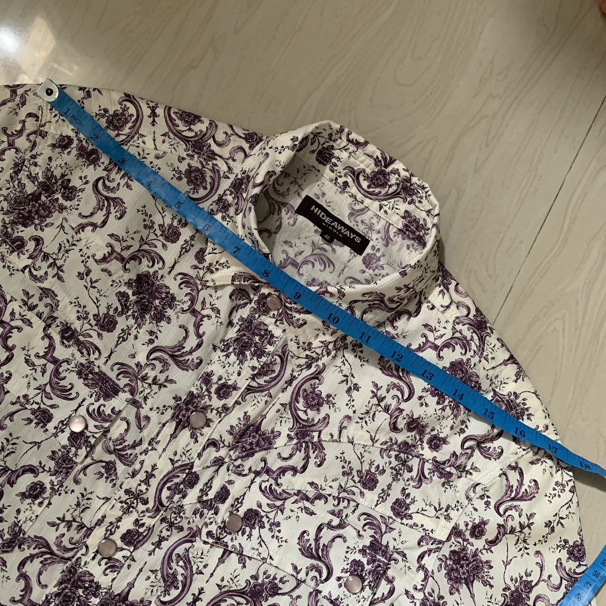Japanese Brand × Matsuda × Nicole Club 🔥Hideways Nicole Floral pattern shirt Size US M / EU 48-50 / 2 - 13 Thumbnail