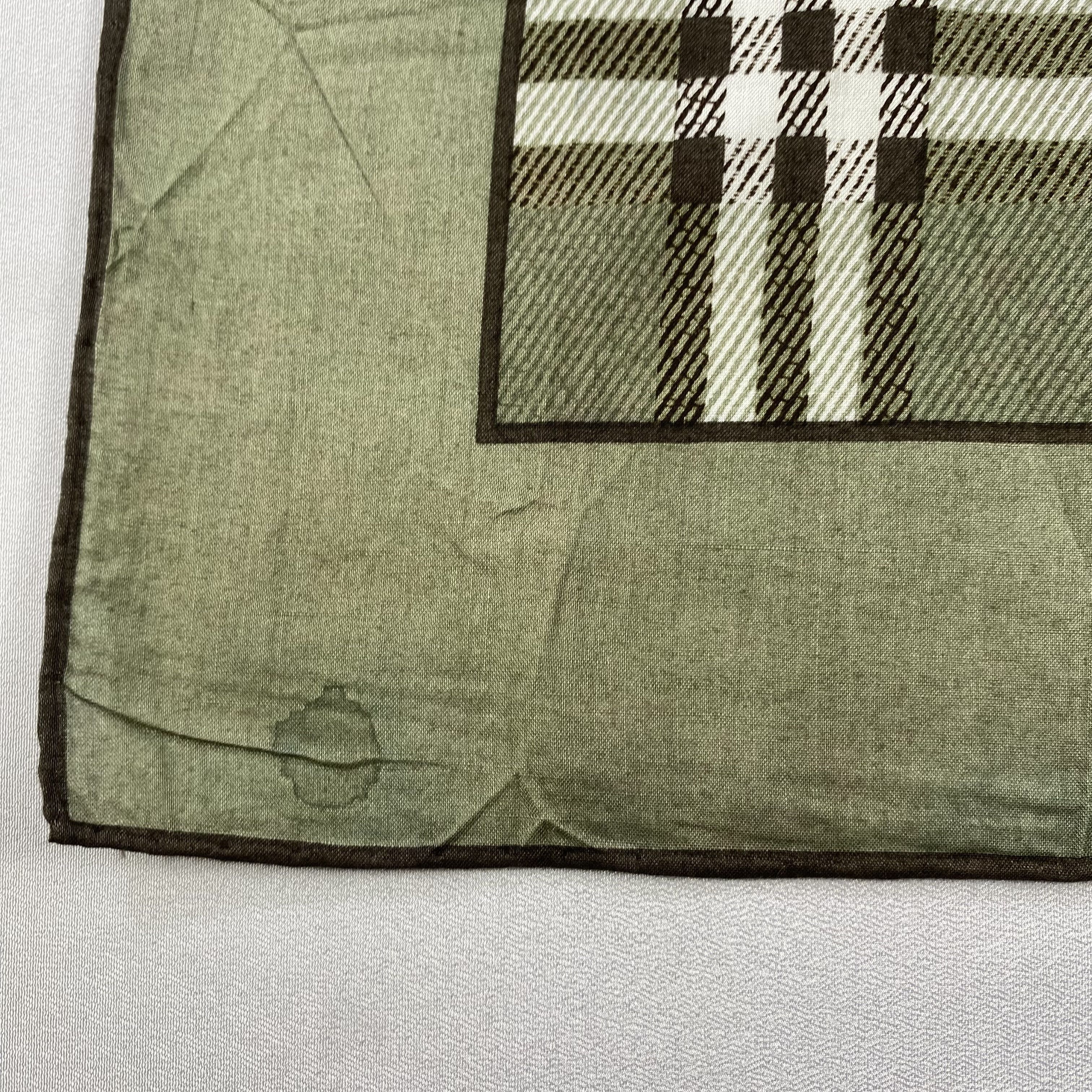 Burberry × Vintage Burberry Bandana/ Handkerchief / Neckerchief Size ONE SIZE - 7 Thumbnail