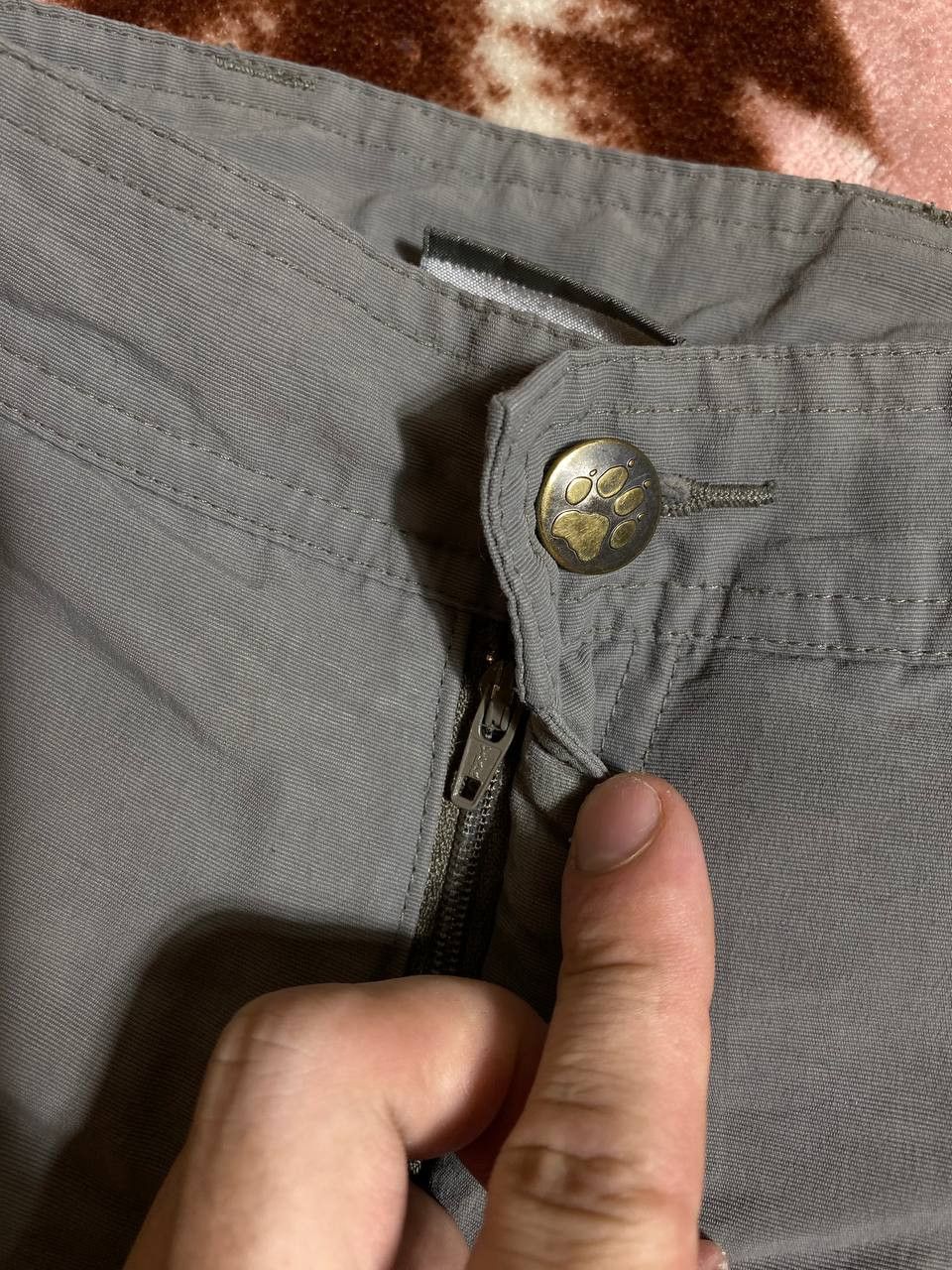 Jack Wolfskin × Vintage Vintage Y2K Jack Wolfskins Baggy Grunge Denim cargo pants Size US 36 / EU 52 - 9 Thumbnail
