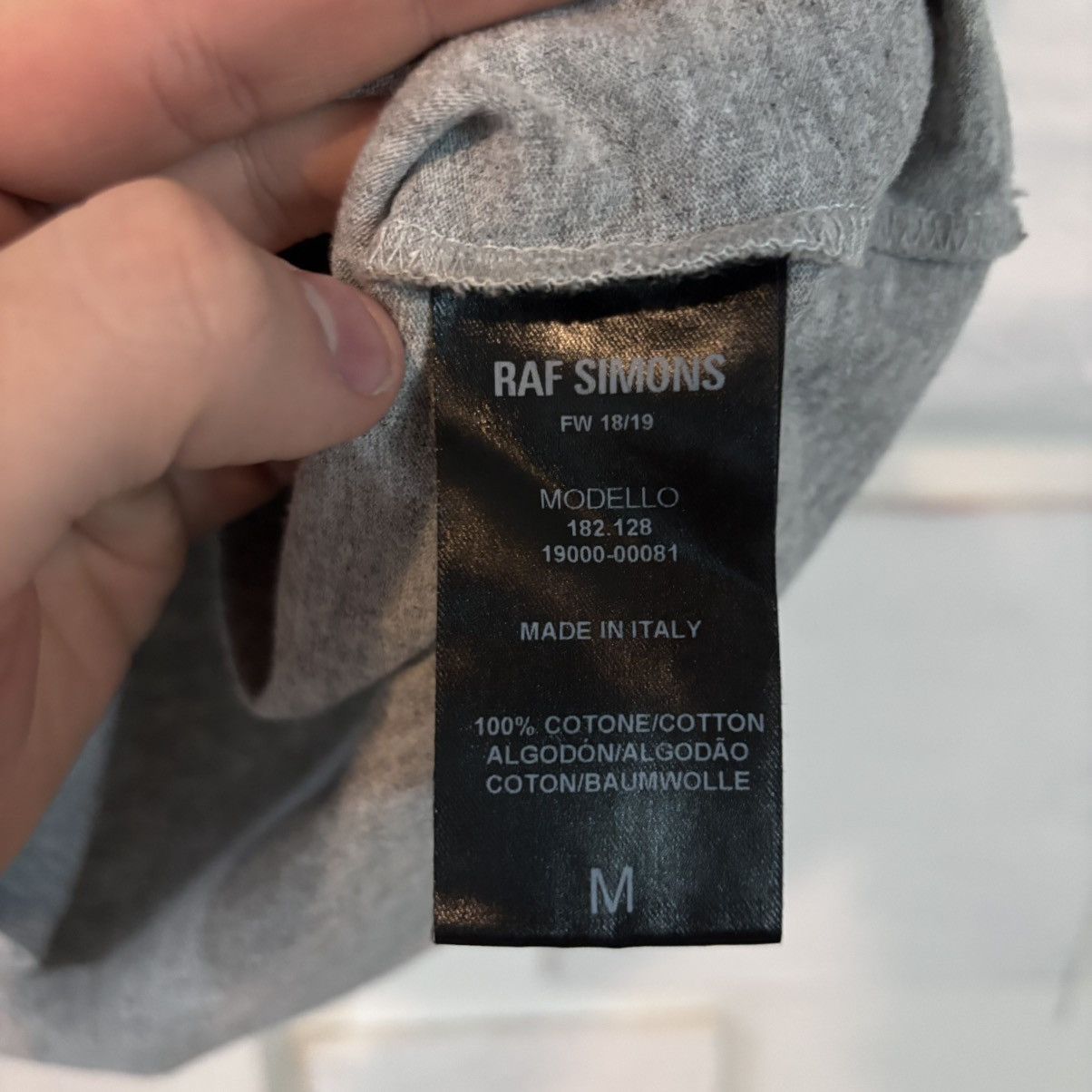 Raf Simons Raf Simons AW18 Drugs LSD XTC printed shirt Size US M / EU 48-50 / 2 - 5 Thumbnail