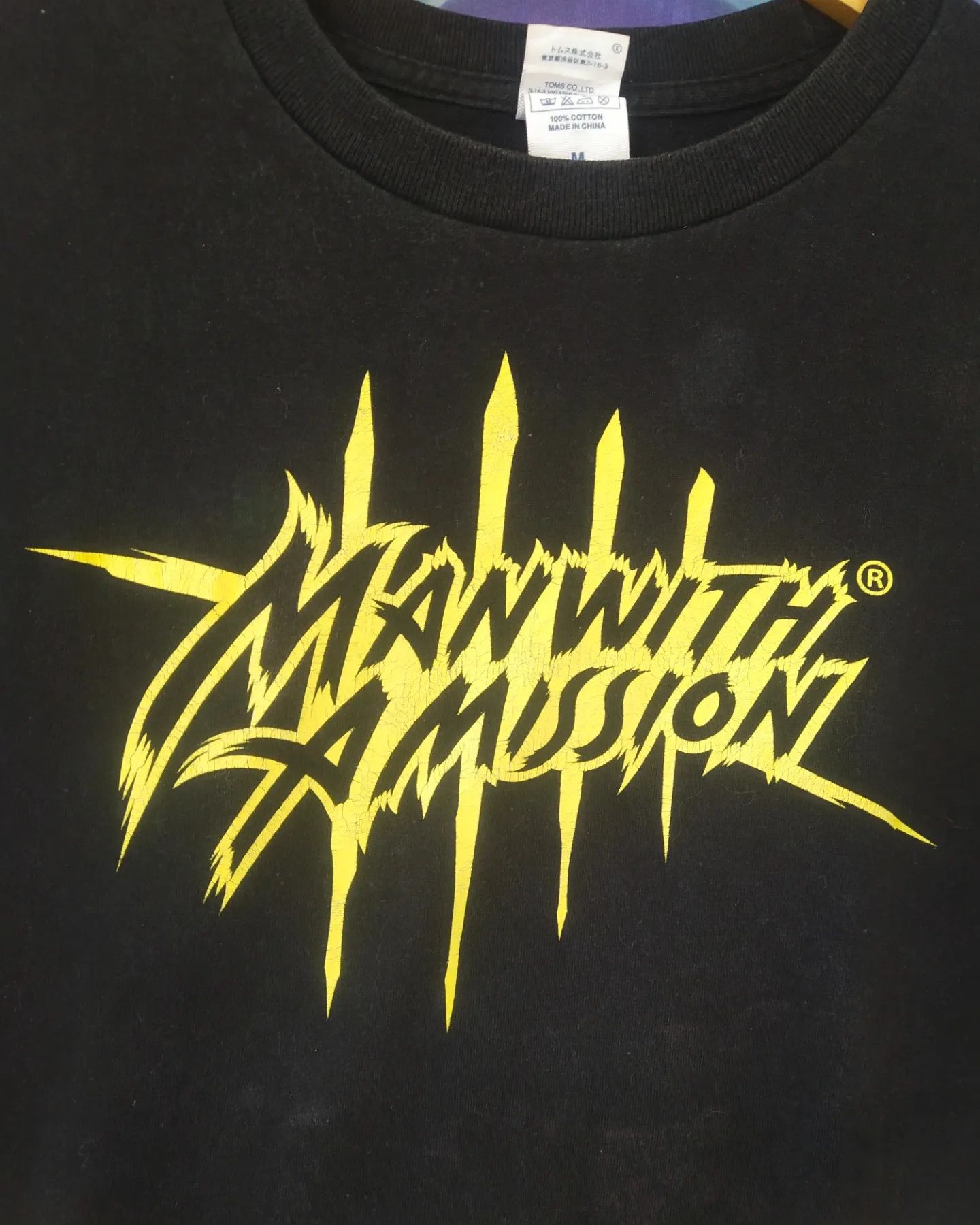 Band Tees Man With A Mission Play What You Want Tour 2014 Band Tee Size US M / EU 48-50 / 2 - 2 Thumbnail