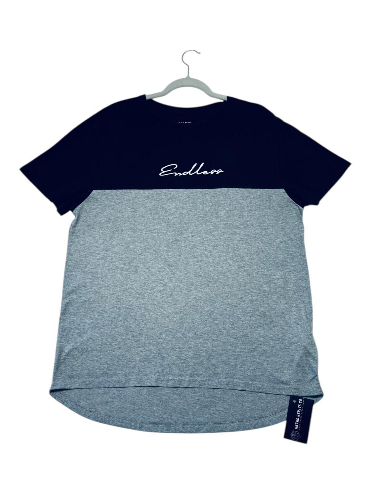 Primark Primark Endless T-Shirt Men's UK Size XL Black Short Sleeve Size US XL / EU 56 / 4 - 2 Thumbnail