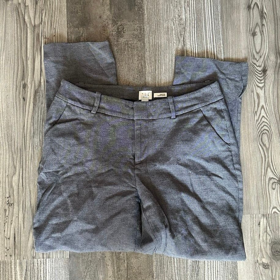 Other a new day gray stretch work formal pants Size 28" / US 6 / IT 42 - 1 Thumbnail