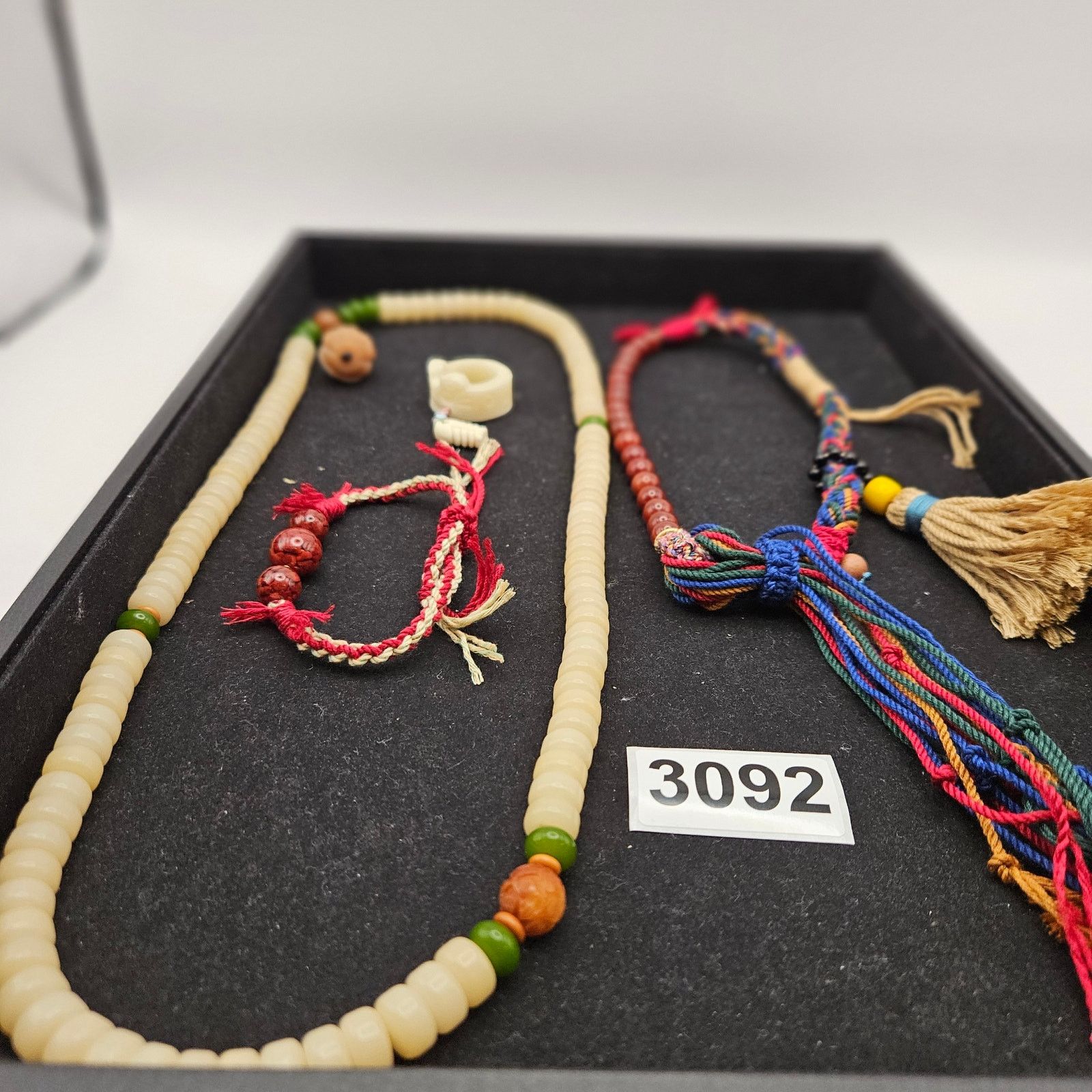 Other TIBETAN BUDDHIST PRAYER BEAD LOT MALA TASSEL BRACELET NECK Size ONE SIZE - 2 Thumbnail