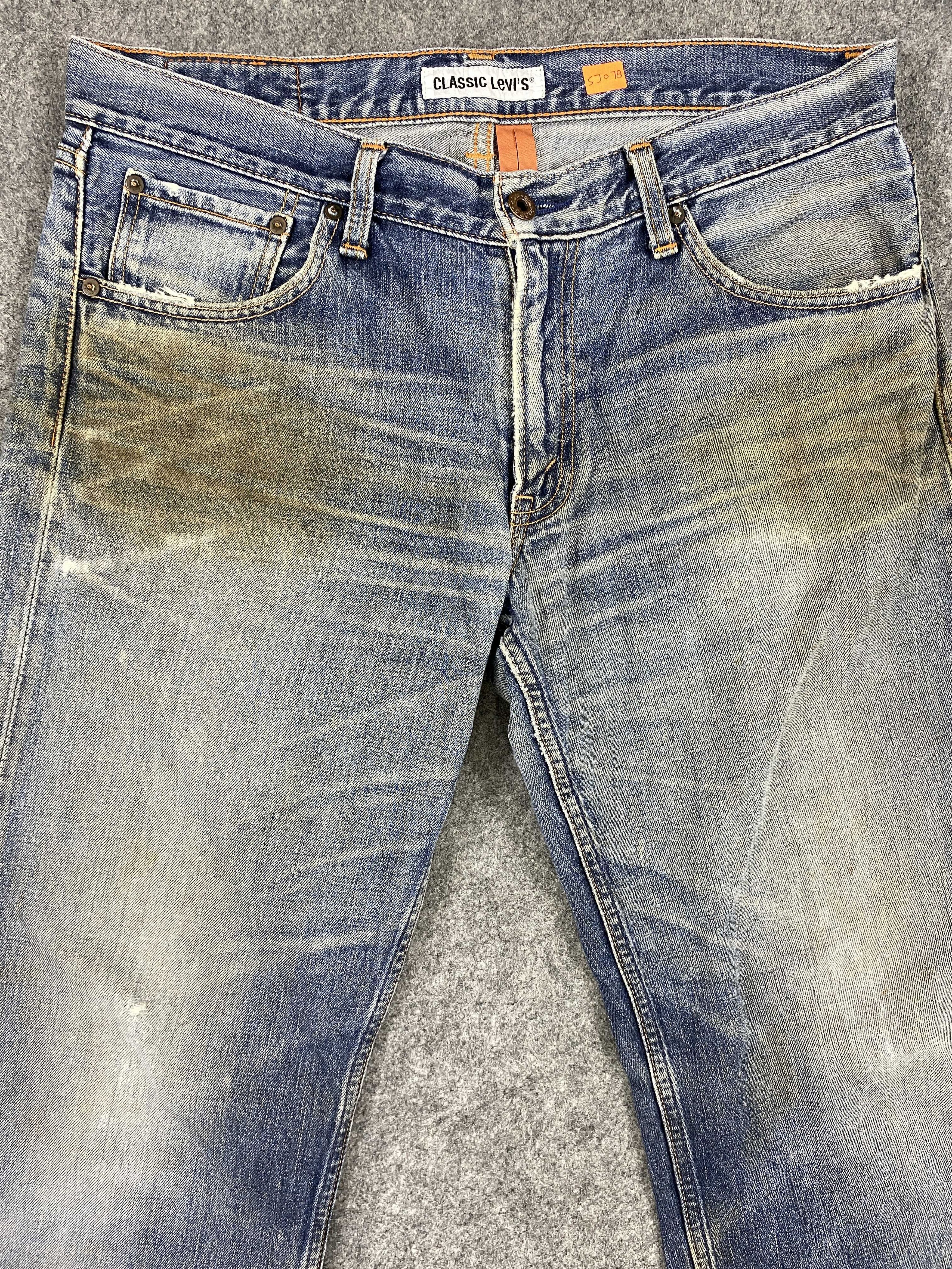 Levi's Distressed Blue Vintage Levi's 503 36x31 Denim -SJ078 Size US 36 / EU 52 - 3 Thumbnail