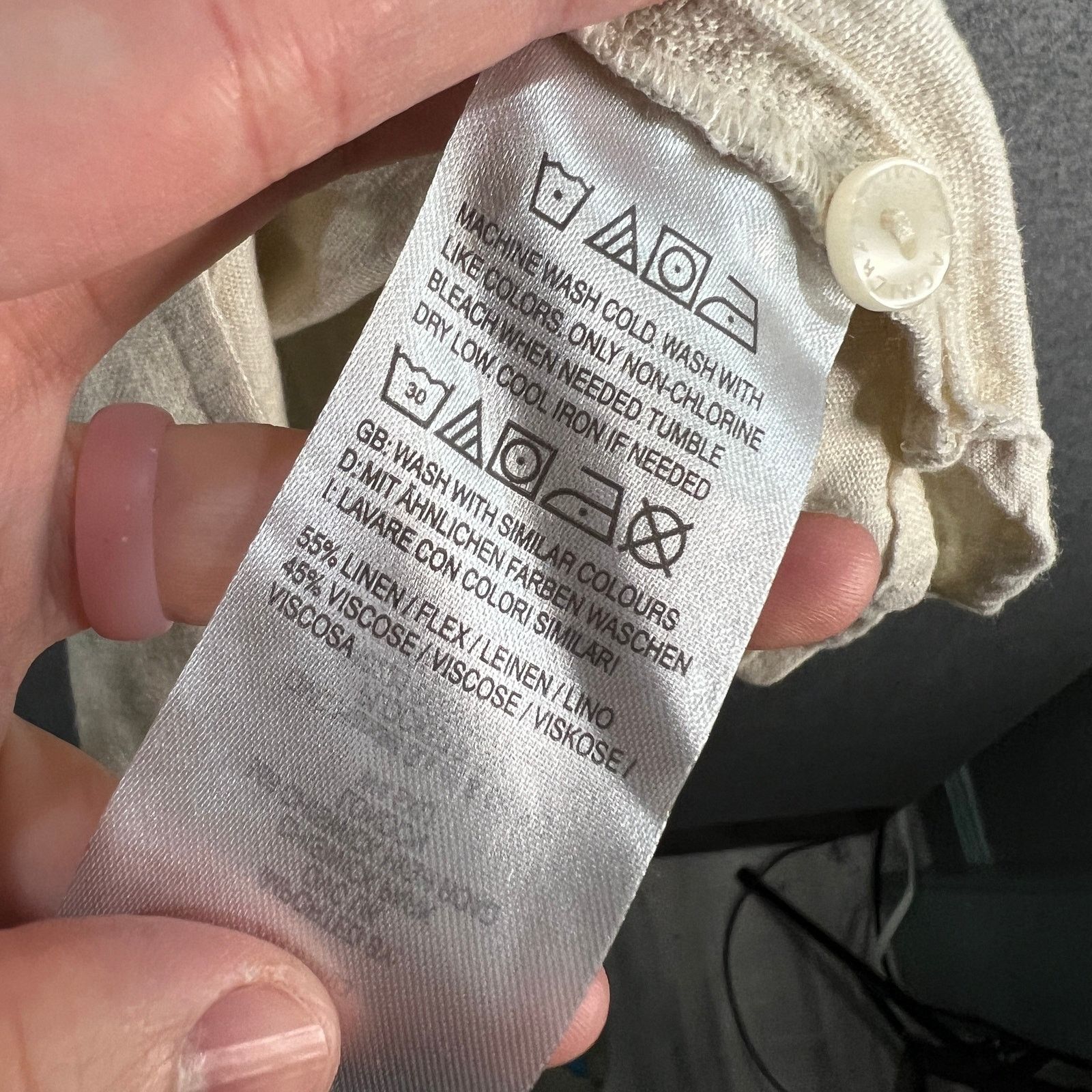 Isaac Mizrahi Isaac Mizrahi LIVE! Regular Bridgehampton Linen Size M / US 6-8 / IT 42-44 - 12 Thumbnail