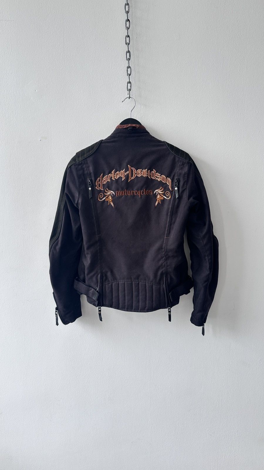 Harley Davidson Harley-Davidson Archival Moto Jacket Black/Copper Embroidery Size S / US 4 / IT 40 - 1 Thumbnail