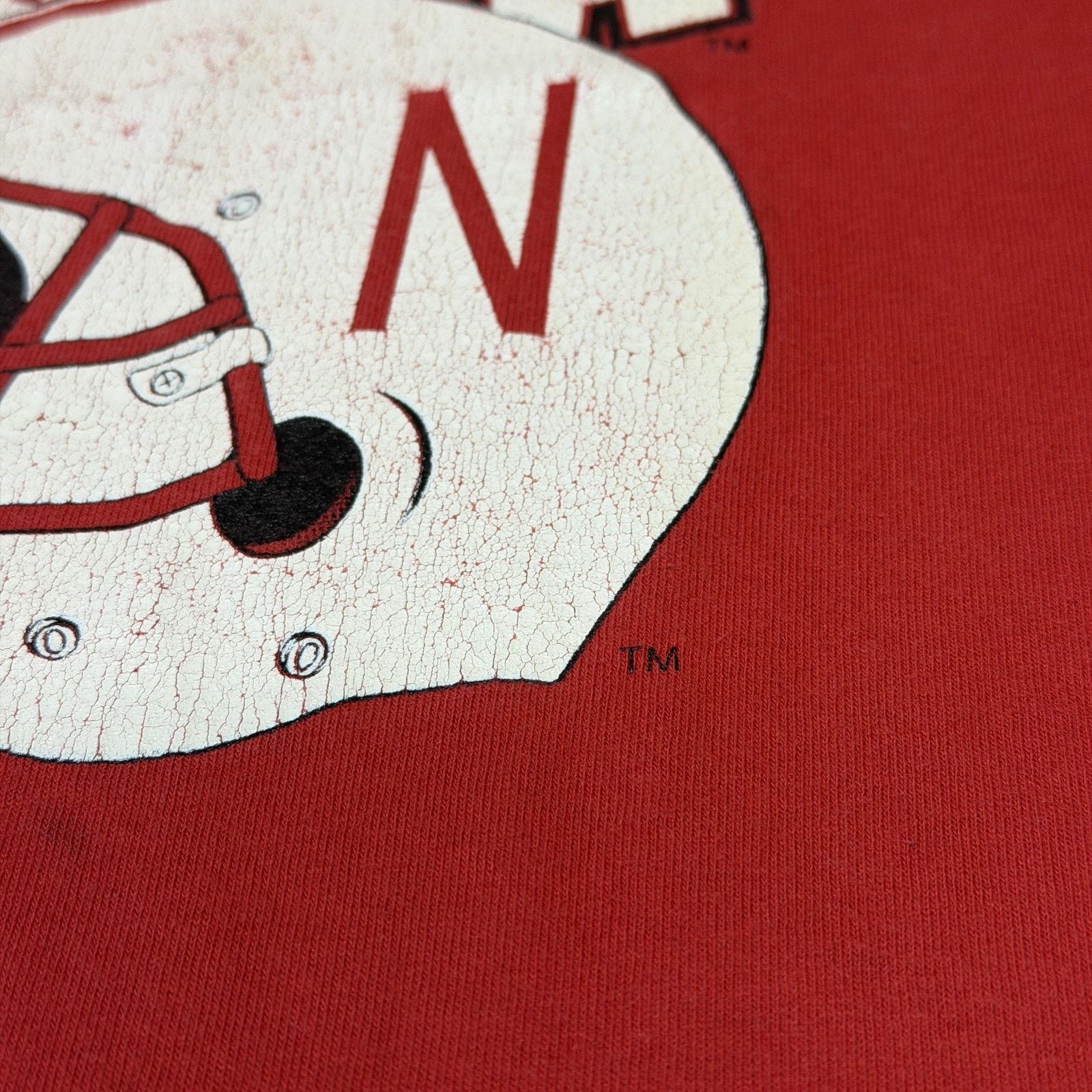 Jansport Vintage Nebraska Cornhuskers Shirt Mens 2XL XXL Red Football Size US XXL / EU 58 / 5 - 4 Thumbnail