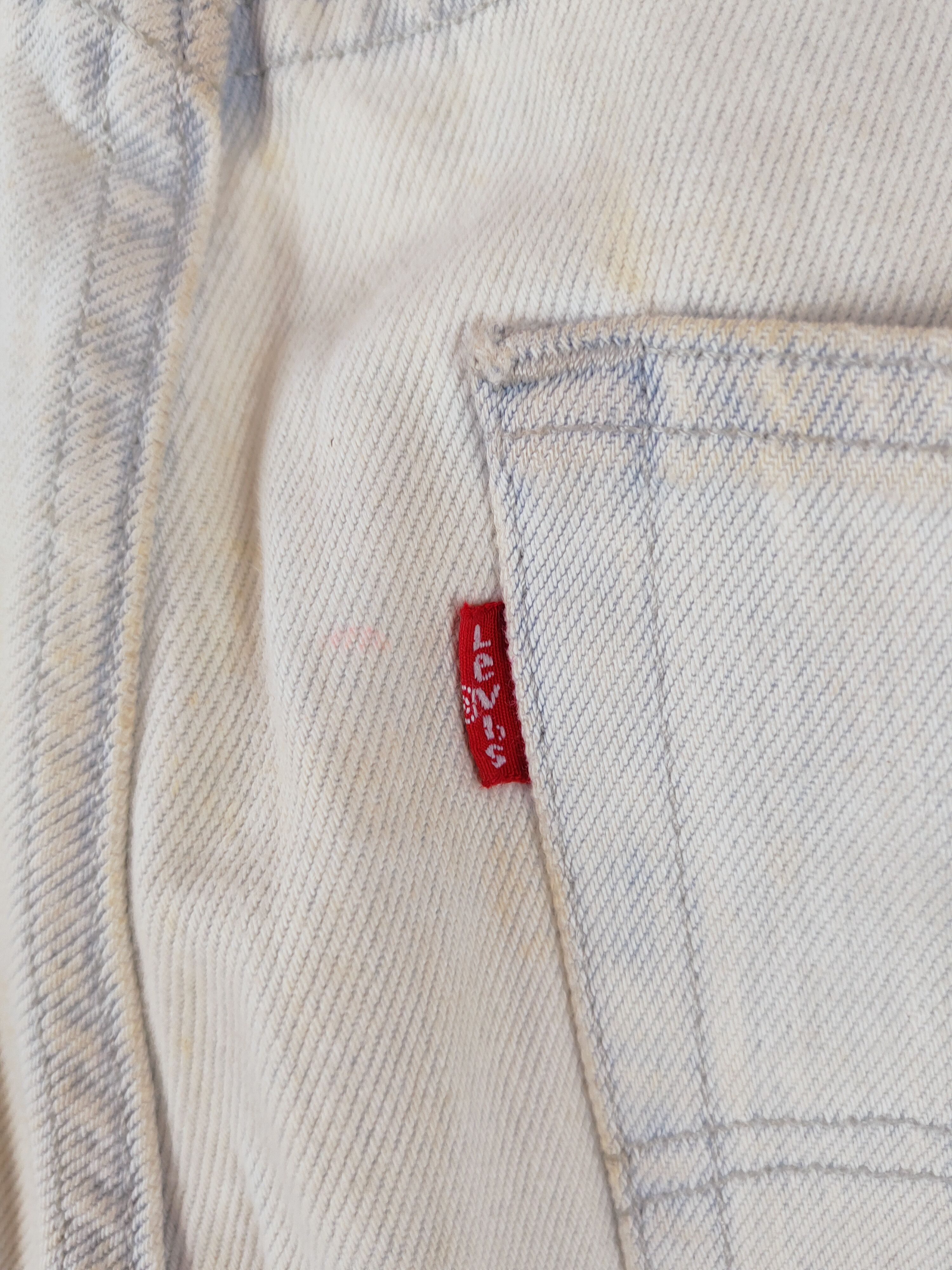 Levi's Levi's Blue Faded Distressed Ripped Jeans #W783 Size US 32 / EU 48 - 10 Thumbnail