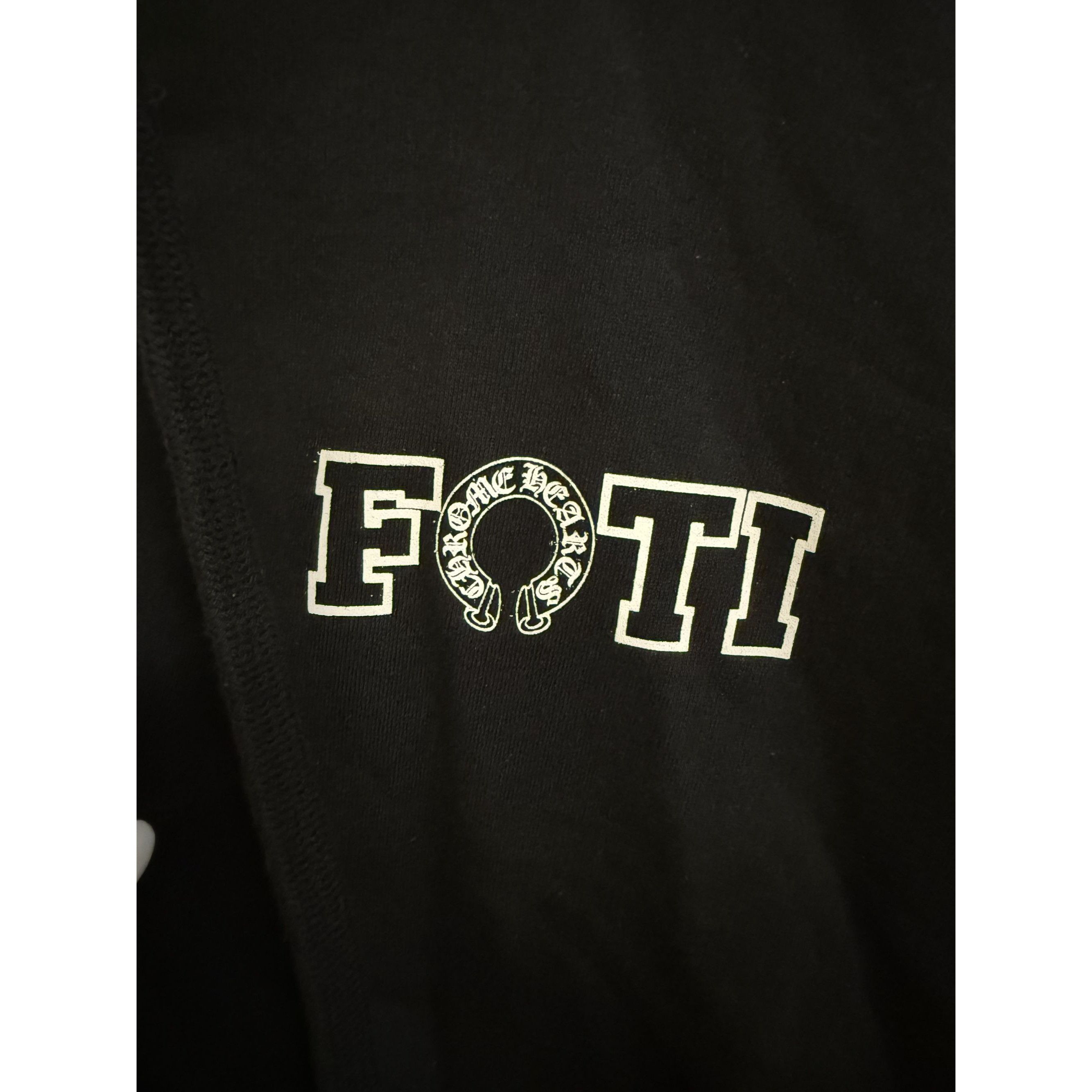 Chrome Hearts Chrome Hearts Black Zip-Up Hoodie With Graphic Back & Foti L Size US M / EU 48-50 / 2 - 20 Thumbnail