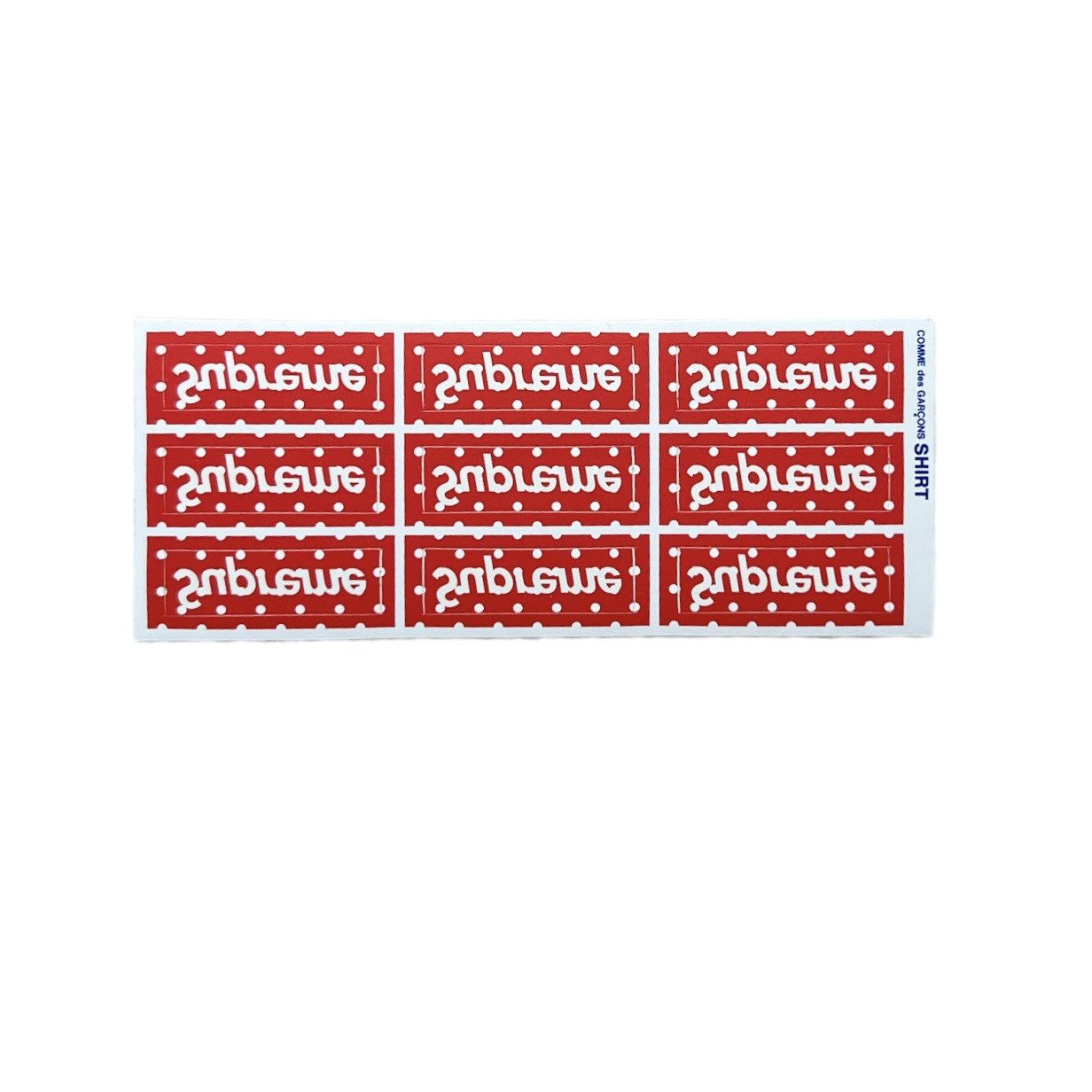 Comme Des Garcons Supreme Cdg Polka Dot Box Logo | Grailed