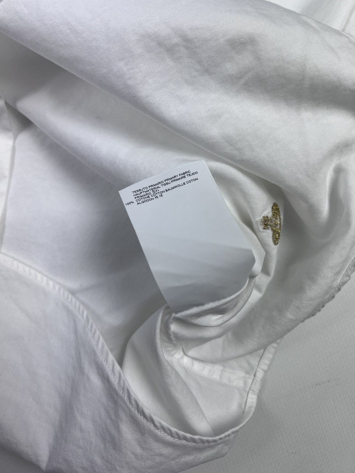 Designer × Vivienne Westwood Vivienne Westwood white short sleeve shirt Size US L / EU 52-54 / 3 - 7 Thumbnail