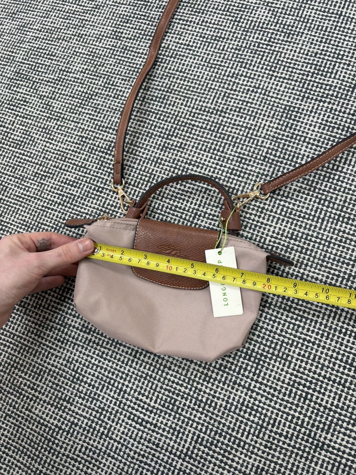 Longchamp Longchamp mini clutch bag pouch + strap luxury hype Size ONE SIZE - 7 Thumbnail