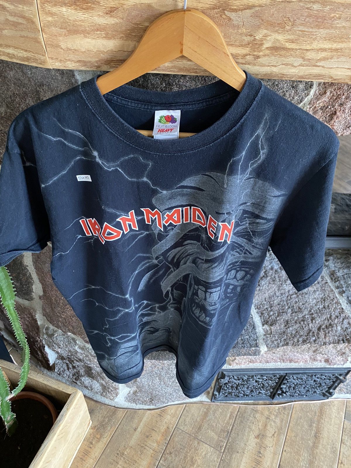 Band Tees × Iron Maiden × Vintage Iron Maiden y2k, 2008, band tee tis, T-shirt, Size US M / EU 48-50 / 2 - 2 Thumbnail