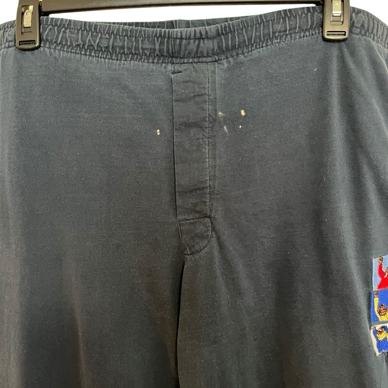 Fubu × Vintage Platinum Fubu | Vintage Y2K Fat Albert Sweatpants Size US 34 / EU 50 - 3 Thumbnail