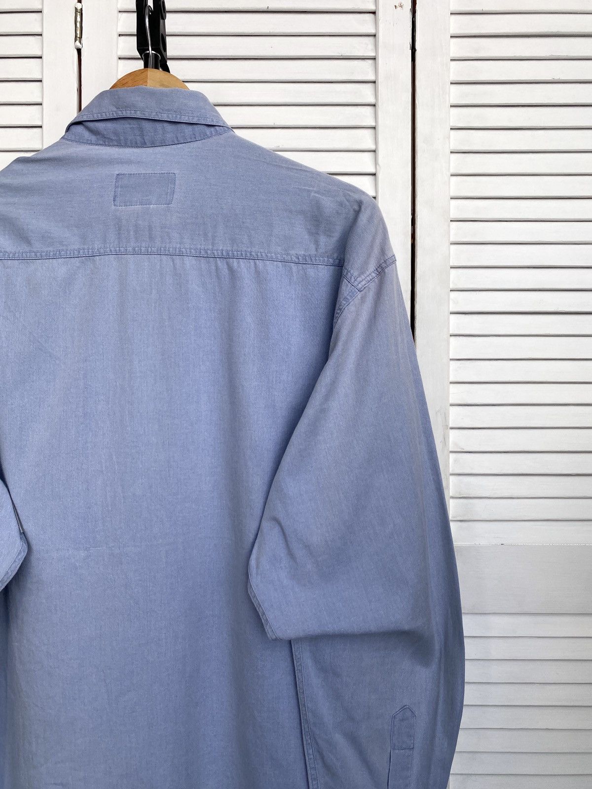 Designer × Giorgio Armani × Vintage Vintage Armani Jeans Italy Button Up Shirt Archive Size US L / EU 52-54 / 3 - 13 Thumbnail