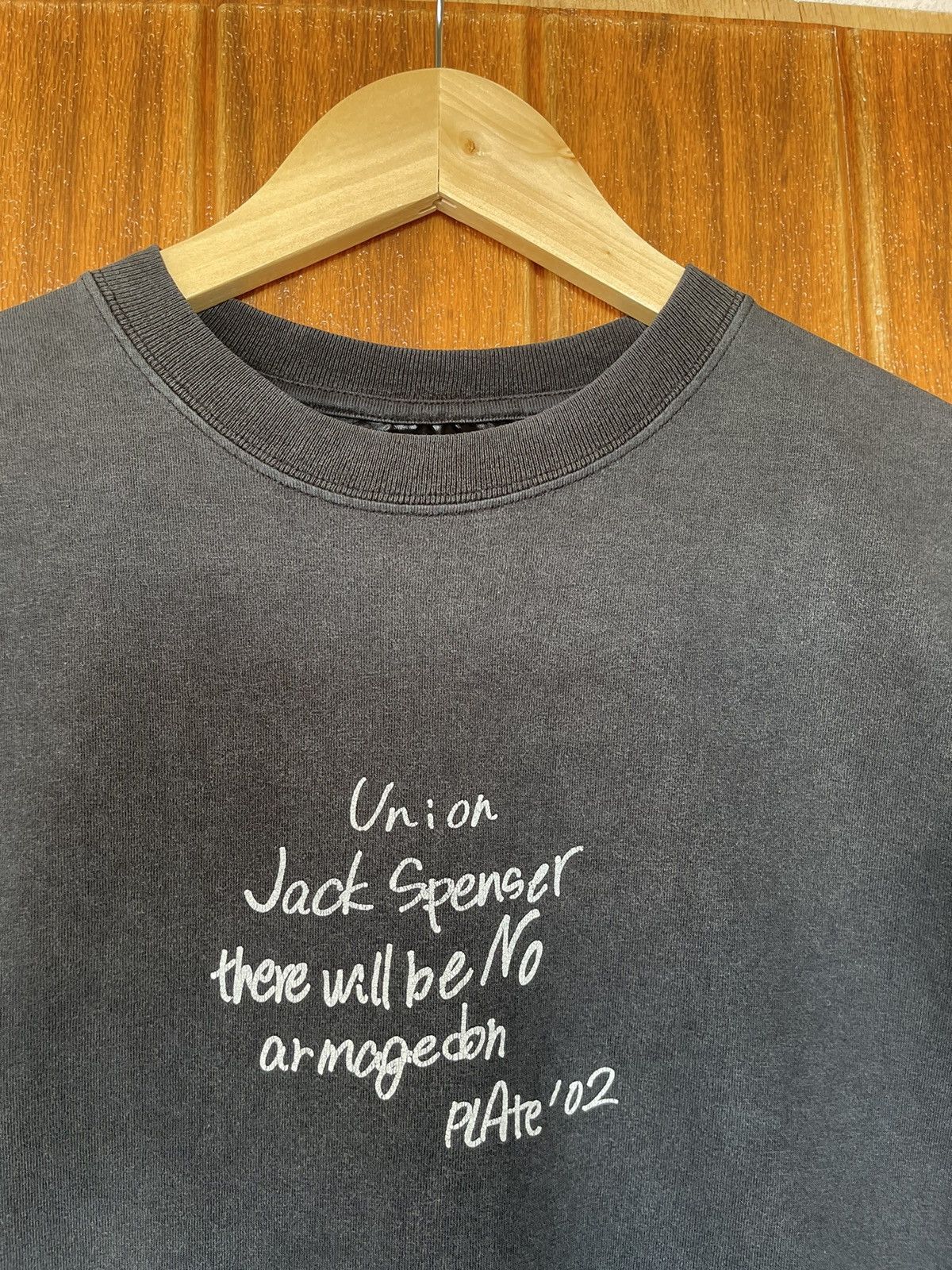 Band Tees Union Jack Spenser there wall be No armageden PLAte' 02 Size US M / EU 48-50 / 2 - 5 Thumbnail