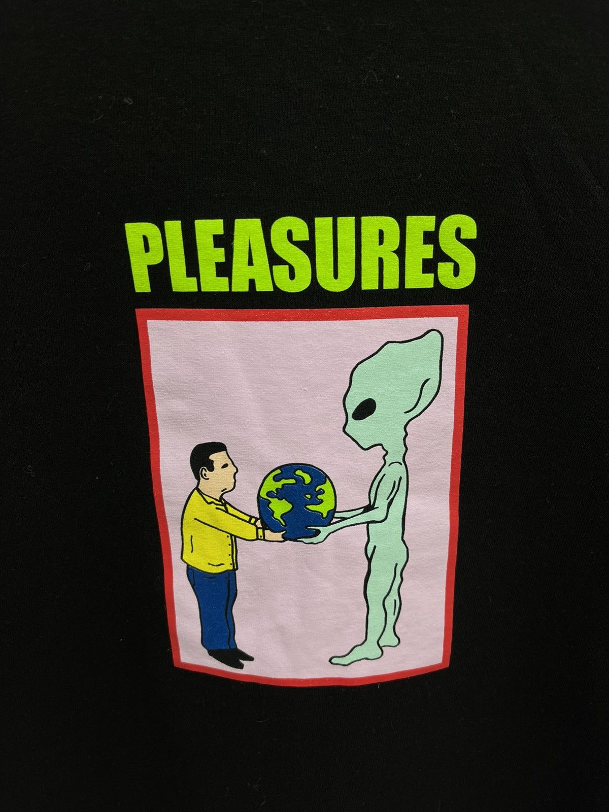 Pleasures Pleasures Alien World Printed Cotton Tee T-shirt Size US S / EU 44-46 / 1 - 2 Thumbnail