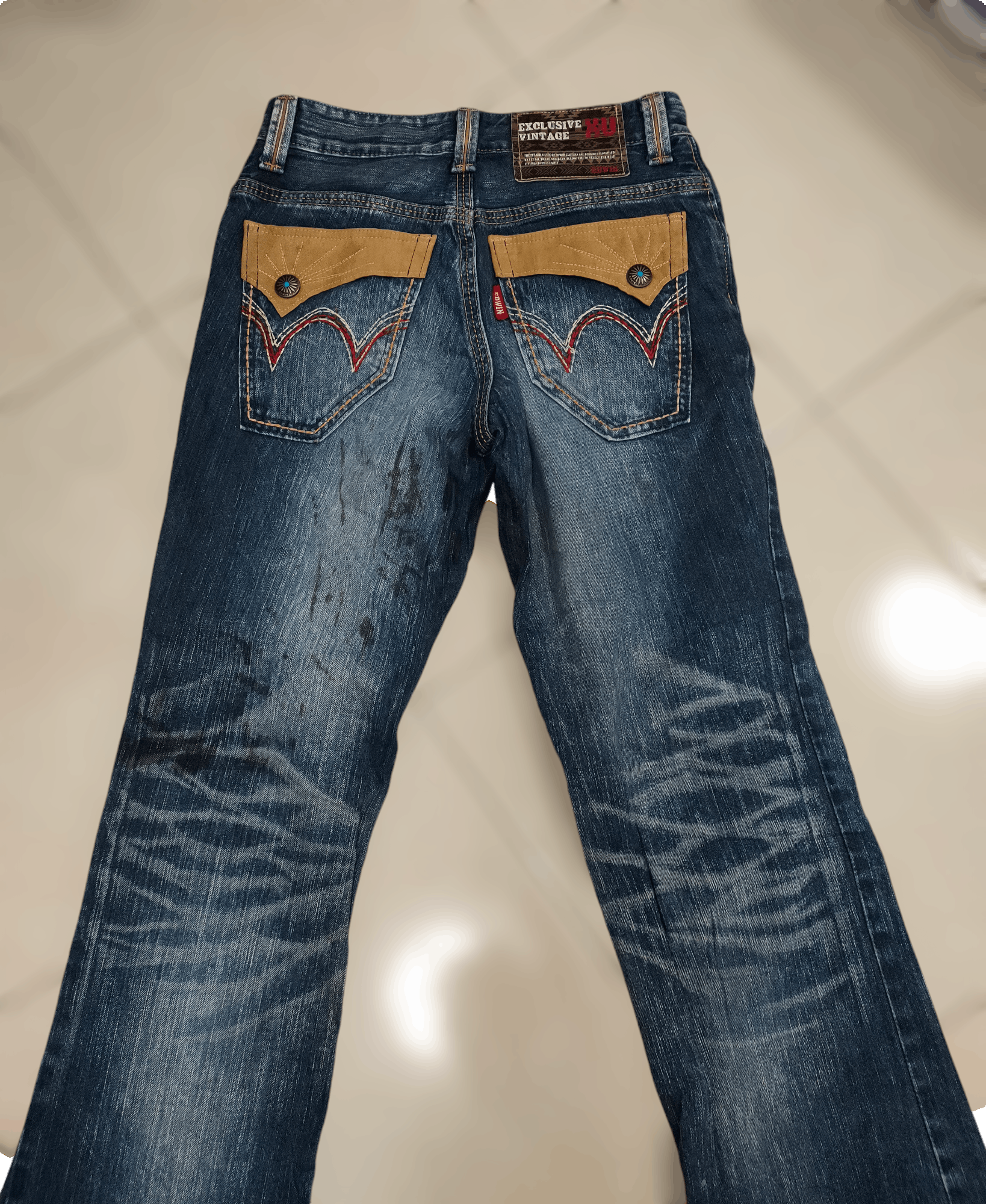 Edwin 💥Flared Bootcut Edwin Xclusive Vintage💥 Size US 29 - 6 Thumbnail