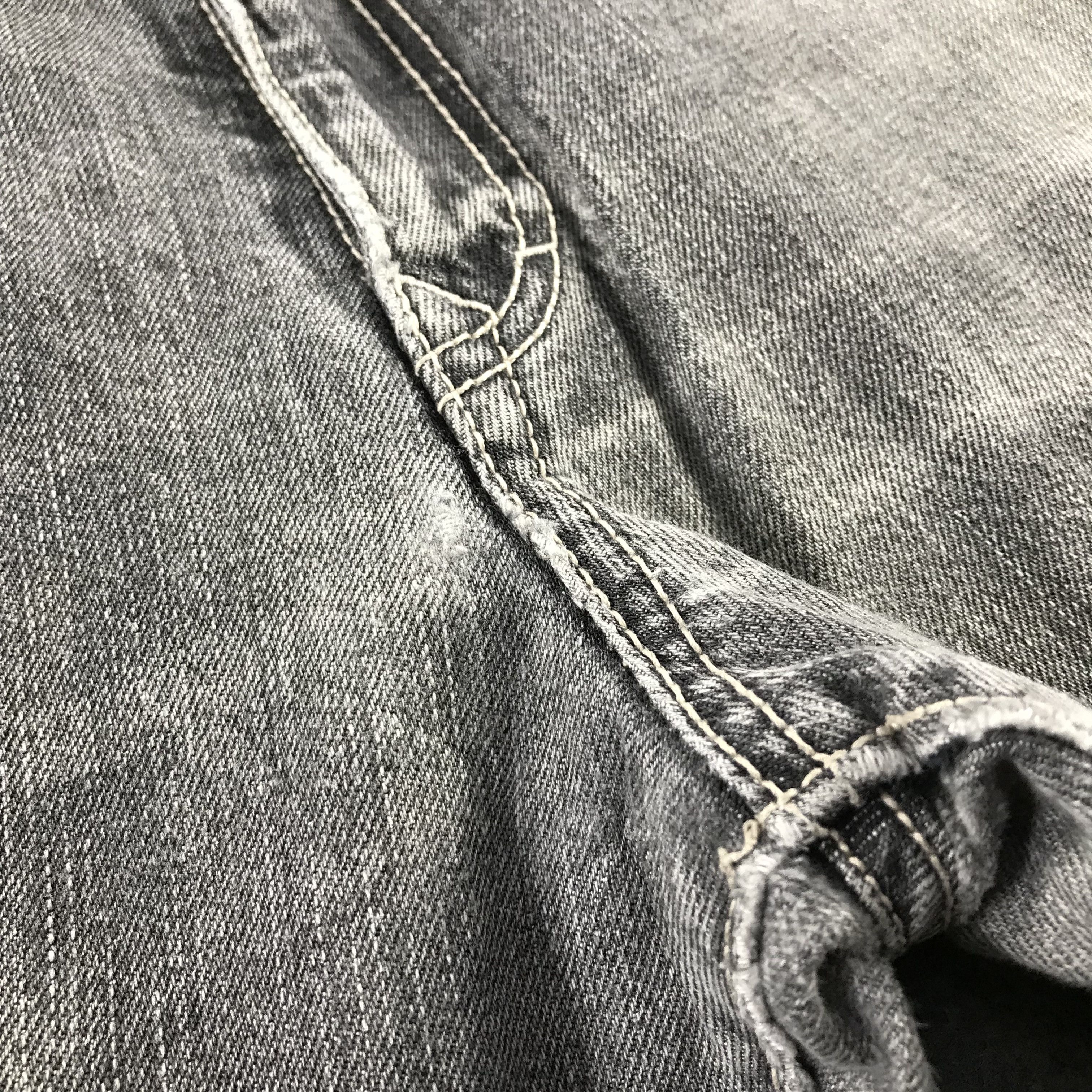 Japanese Brand Jpaanese Brand Concave Jeans Faded Gray Denim Jeans KJ3443 Size US 35 - 11 Thumbnail