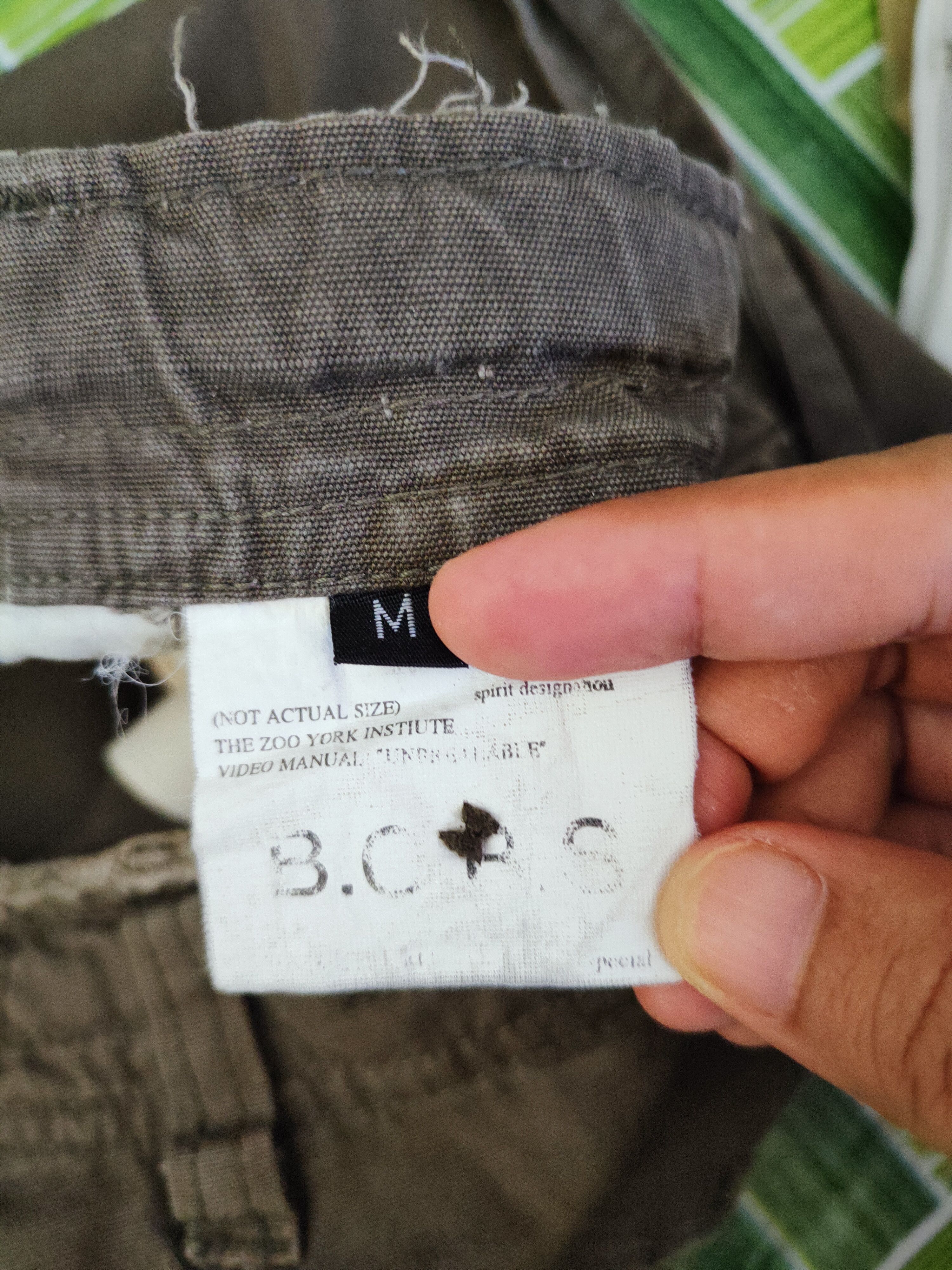 Japanese Brand Bobs Olive Multipocket Tactical Cargo Pants #W517 Size US 28 / EU 44 - 17 Thumbnail