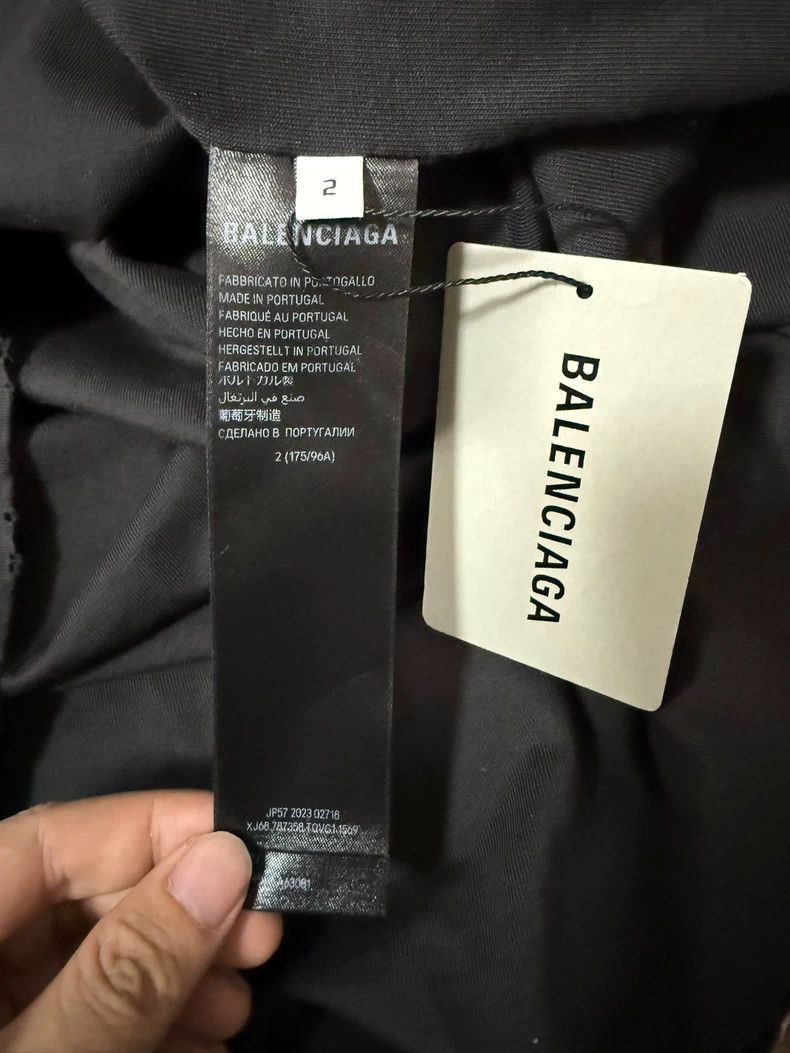 Balenciaga Balenciaga AiGen Destroy Short Sleeve T-Shirt 2503-Nextarro Size US M / EU 48-50 / 2 - 6 Thumbnail