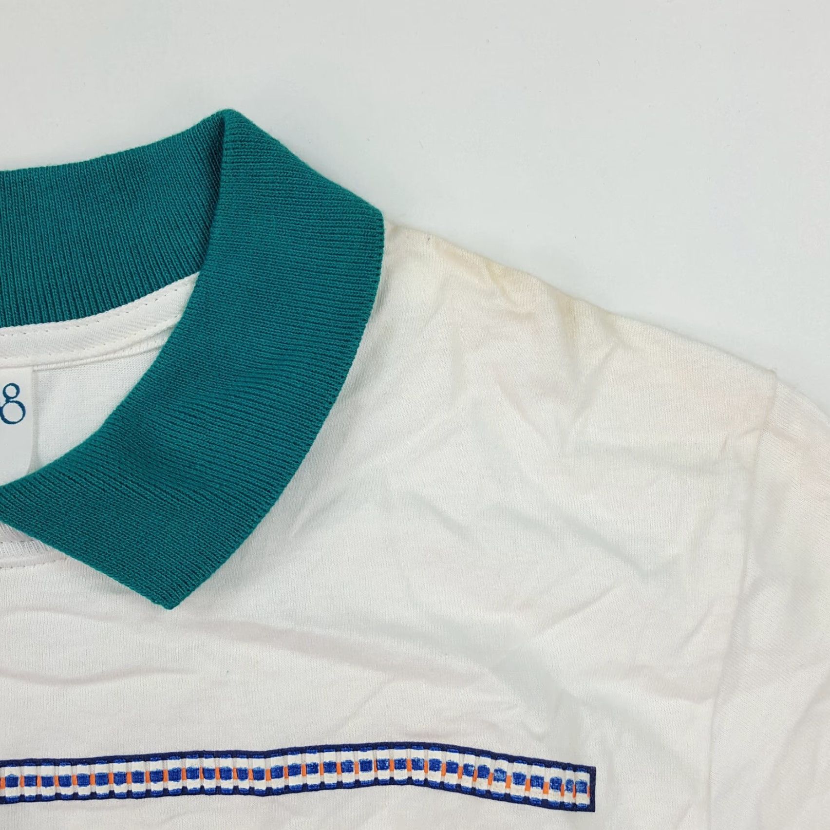 Vintage VINTAGE Blooming & Co T-Shirt Collared USA Made Size Small White Golf PGA Bird Retro 80s 90s Mens Size US S / EU 44-46 / 1 - 6 Thumbnail
