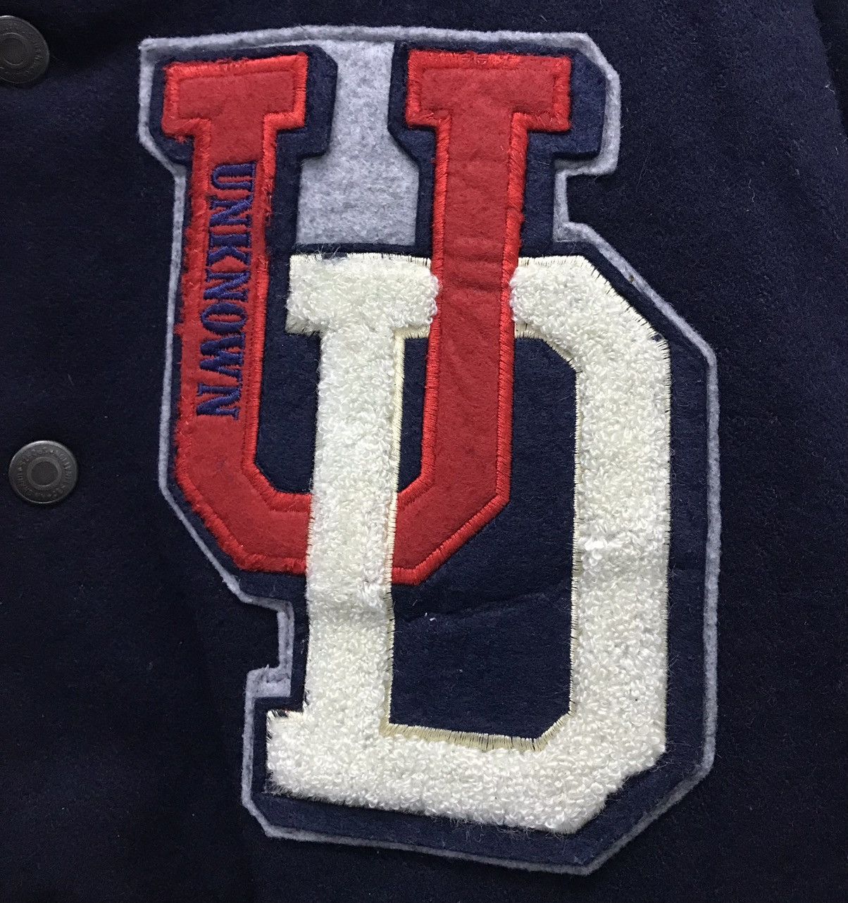 Vintage Vintage Unknown Destination VARSITY Jacket Size US L / EU 52-54 / 3 - 4 Thumbnail