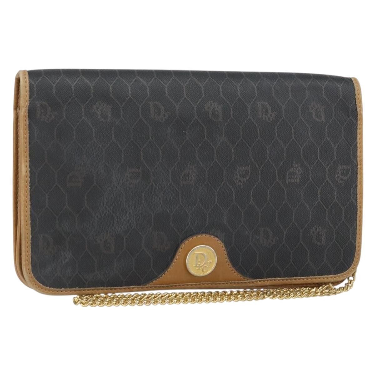 Dior Christian Dior Vintage honeycomb clutch Canvas Size ONE SIZE - 1 Thumbnail