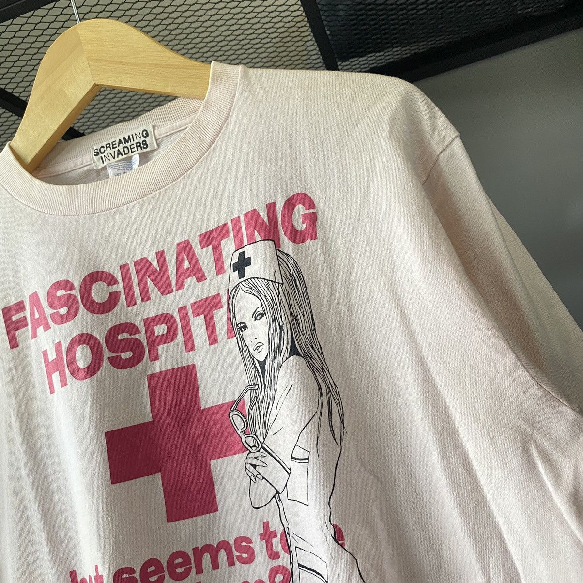 Japanese Brand × Seditionaries Vintage Y2K Screaming Invaders Fascinating Hospital Punk Tee Size US L / EU 52-54 / 3 - 3 Thumbnail
