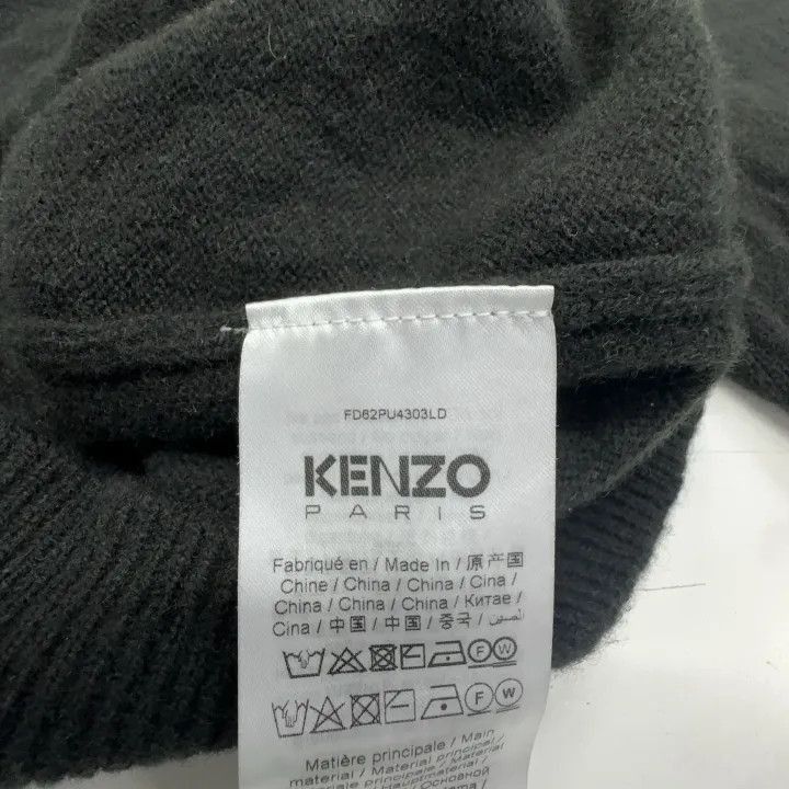 Kenzo KENZO Floral Logo Long Sleeve Sweater for Women -2507 Size M / US 6-8 / IT 42-44 - 4 Thumbnail