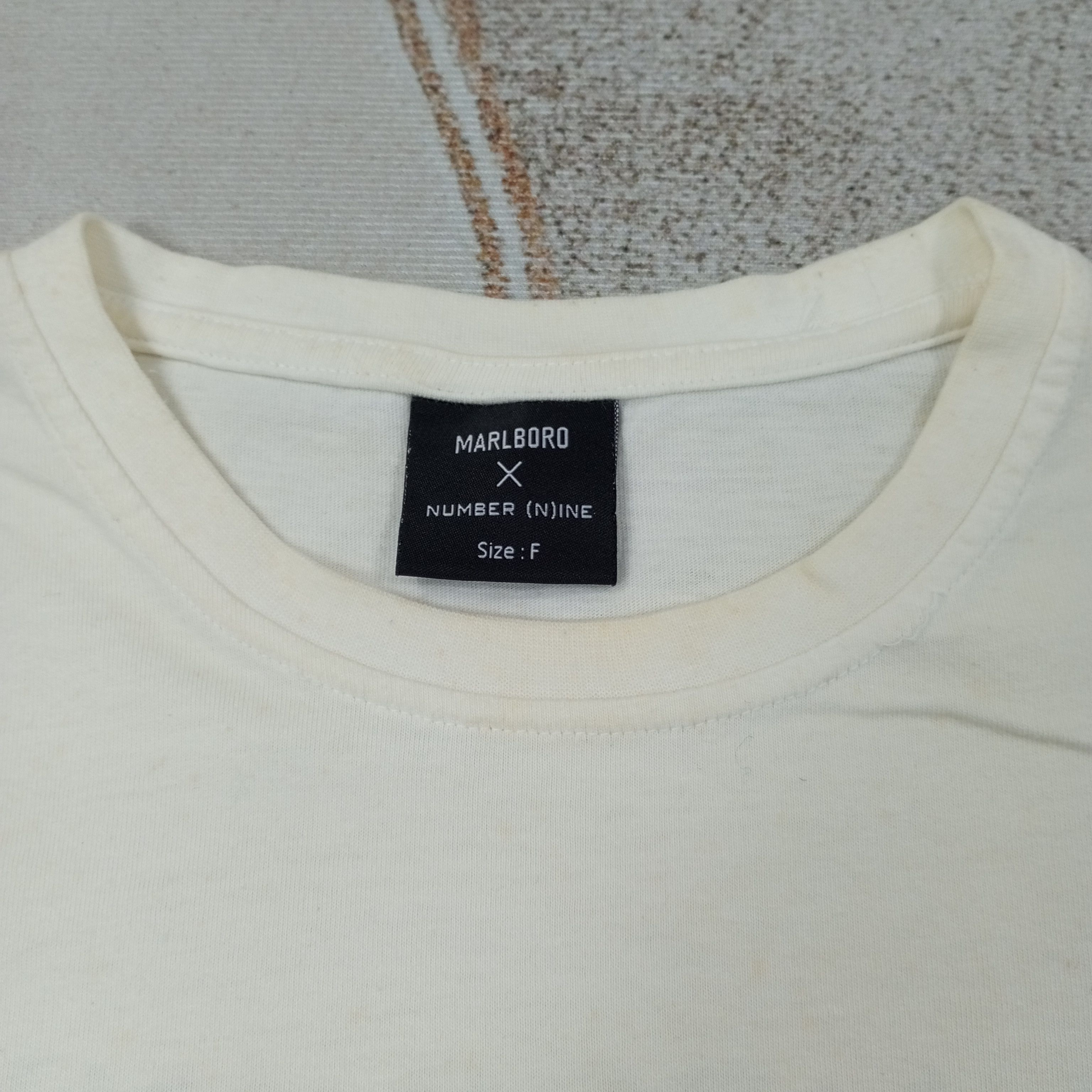Number (N)ine Number (N)ine X Marlboro Japanese Brand Tshirt C239N40 Size US M / EU 48-50 / 2 - 5 Thumbnail