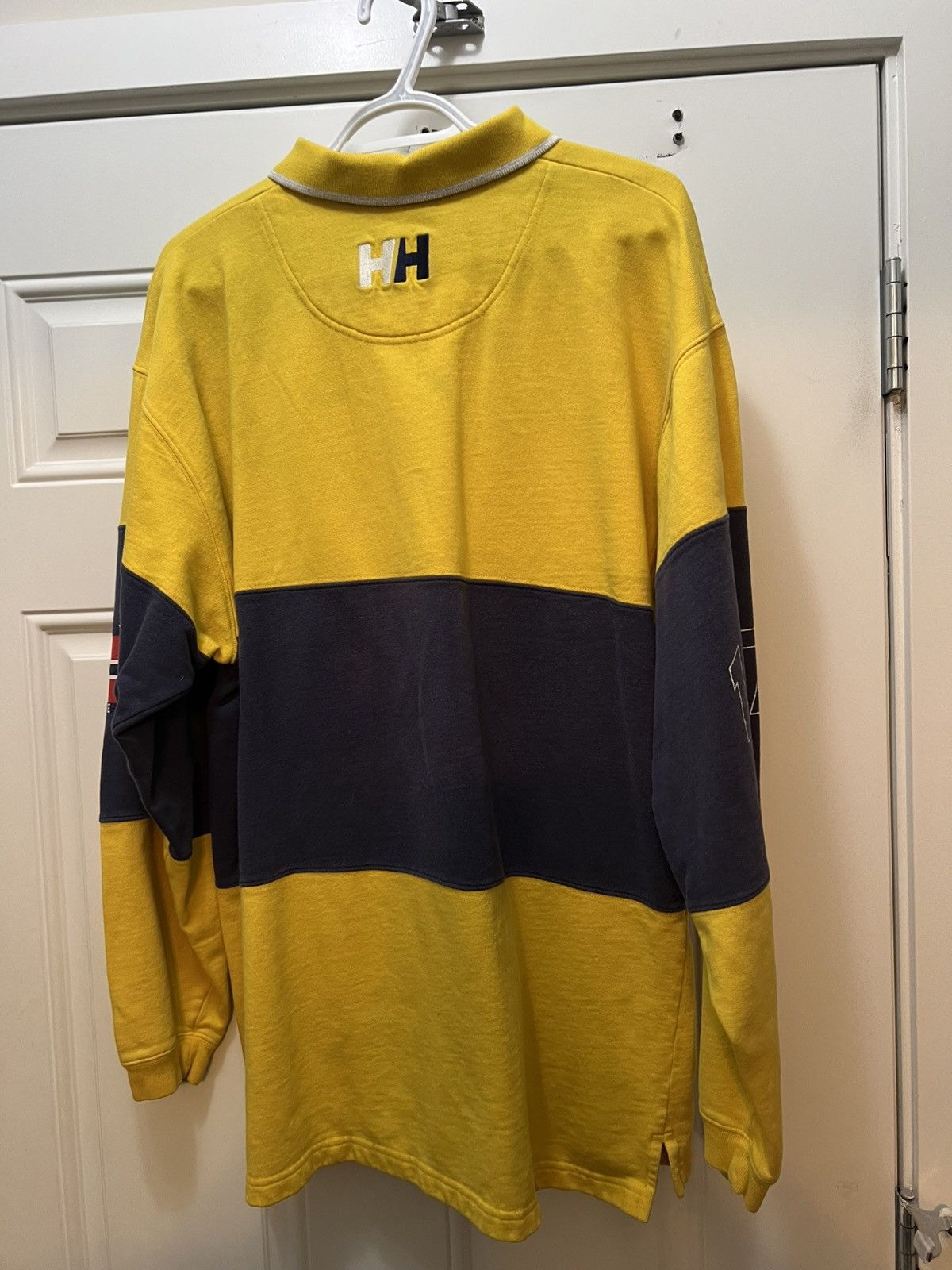 Helly Hansen × Vintage Vintage Helly Hansen Sailing Rugby Shirt Rare 90s Streetwear Size US XL / EU 56 / 4 - 5 Thumbnail