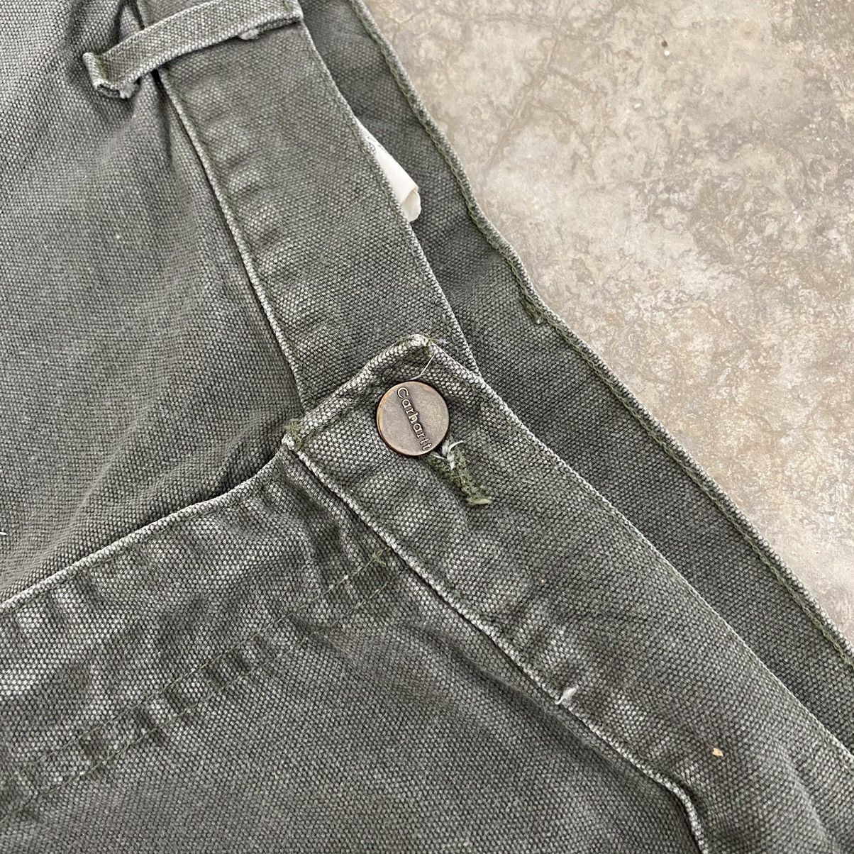 Carhartt Vintage Carhartt Moss Green Carpenter Work Pants Size US 39 - 8 Thumbnail