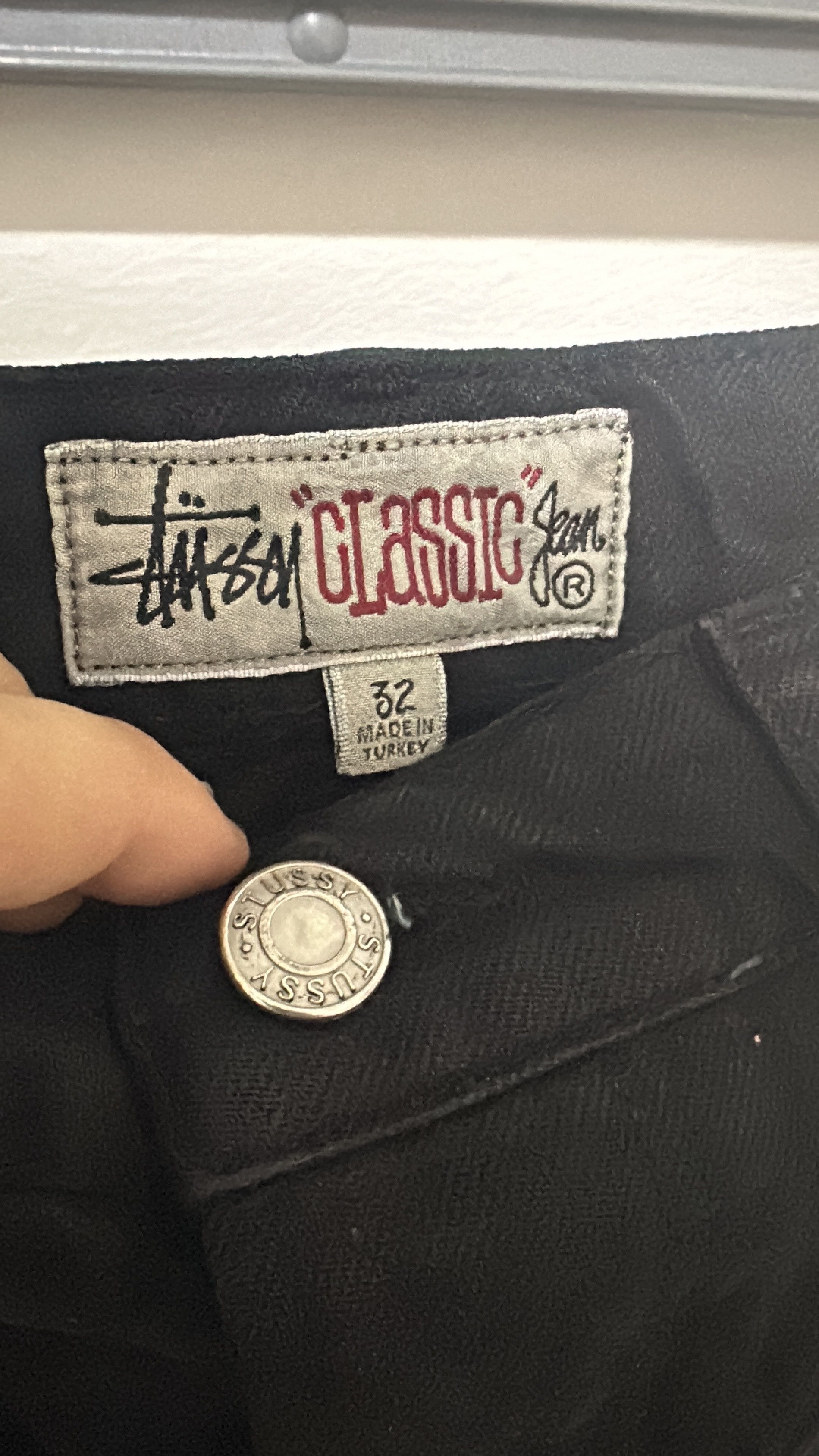 Stussy Stussy Classic Jean Black Size 32 Size US 32 / EU 48 - 5 Thumbnail