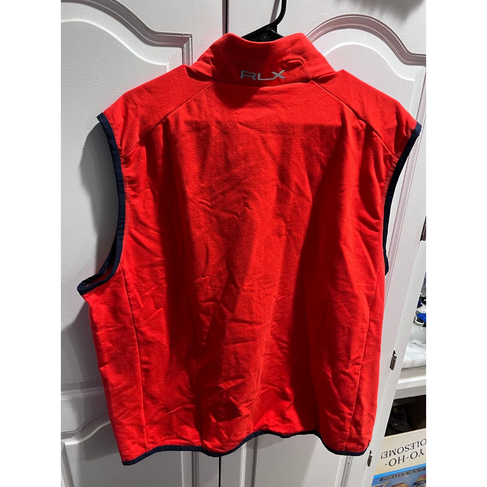 Ralph Lauren Ralph Lauren RLX Golf Vest Men’s XL Red Blue Wicking Zip Size US XL / EU 56 / 4 - 9 Thumbnail