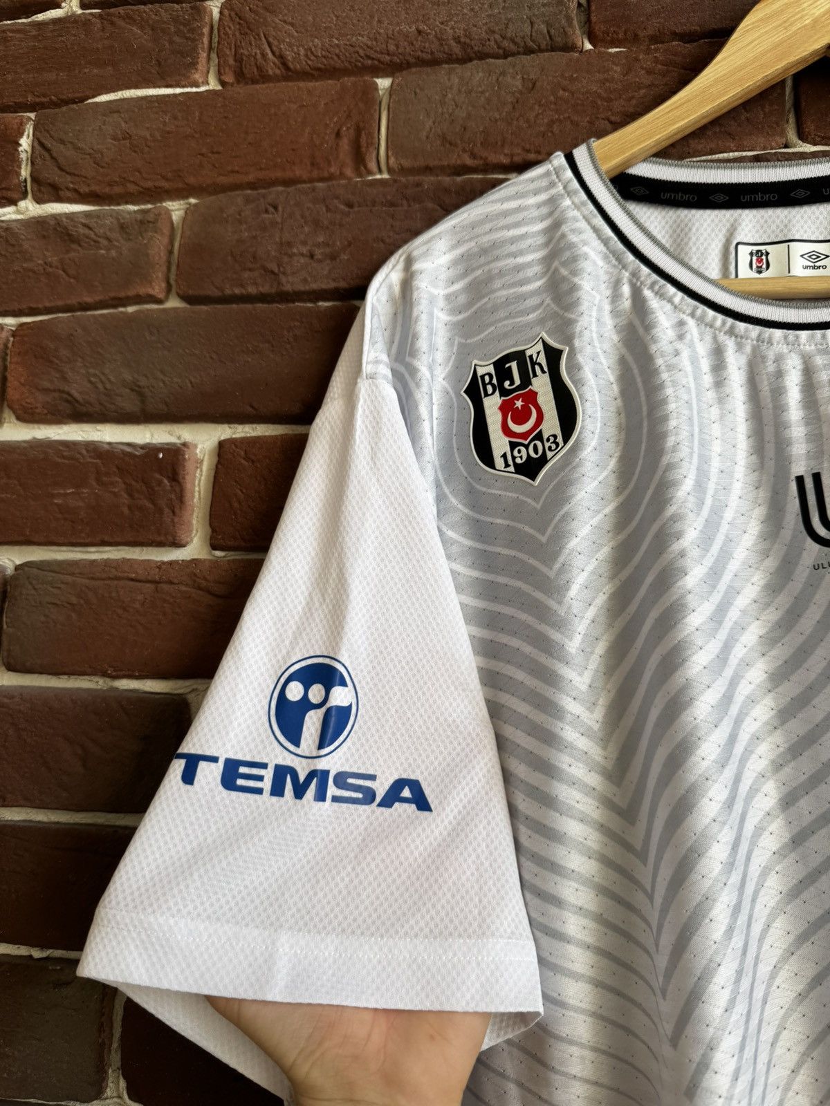 Umbro Rare Vintage 00s Umbro Besiktas JL 4XL Jersey Soccer Size US XXL / EU 58 / 5 - 7 Thumbnail