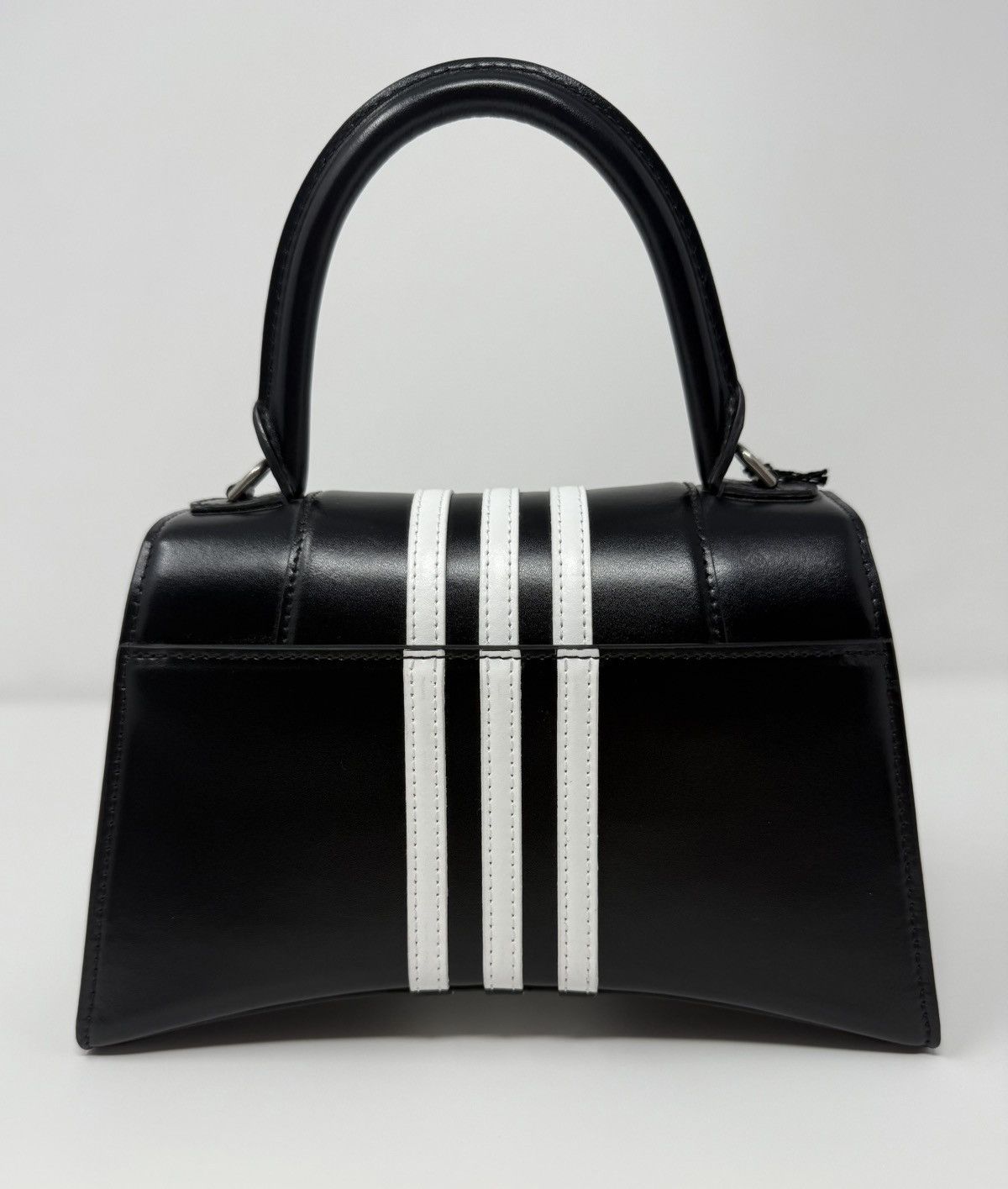 Adidas × Balenciaga Balenciaga Adidas Hourglass Leather Top Hand Bag Size ONE SIZE - 2 Thumbnail