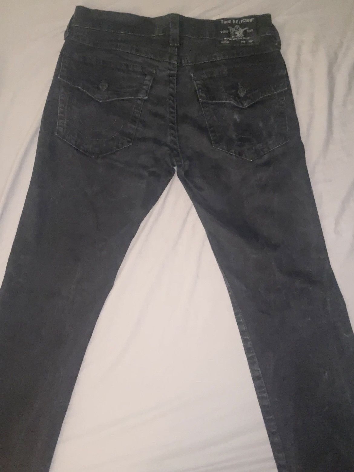 True Religion True Religion Mens Rocco Relaxed Jeans Size 33 Size US 33 - 2 Thumbnail