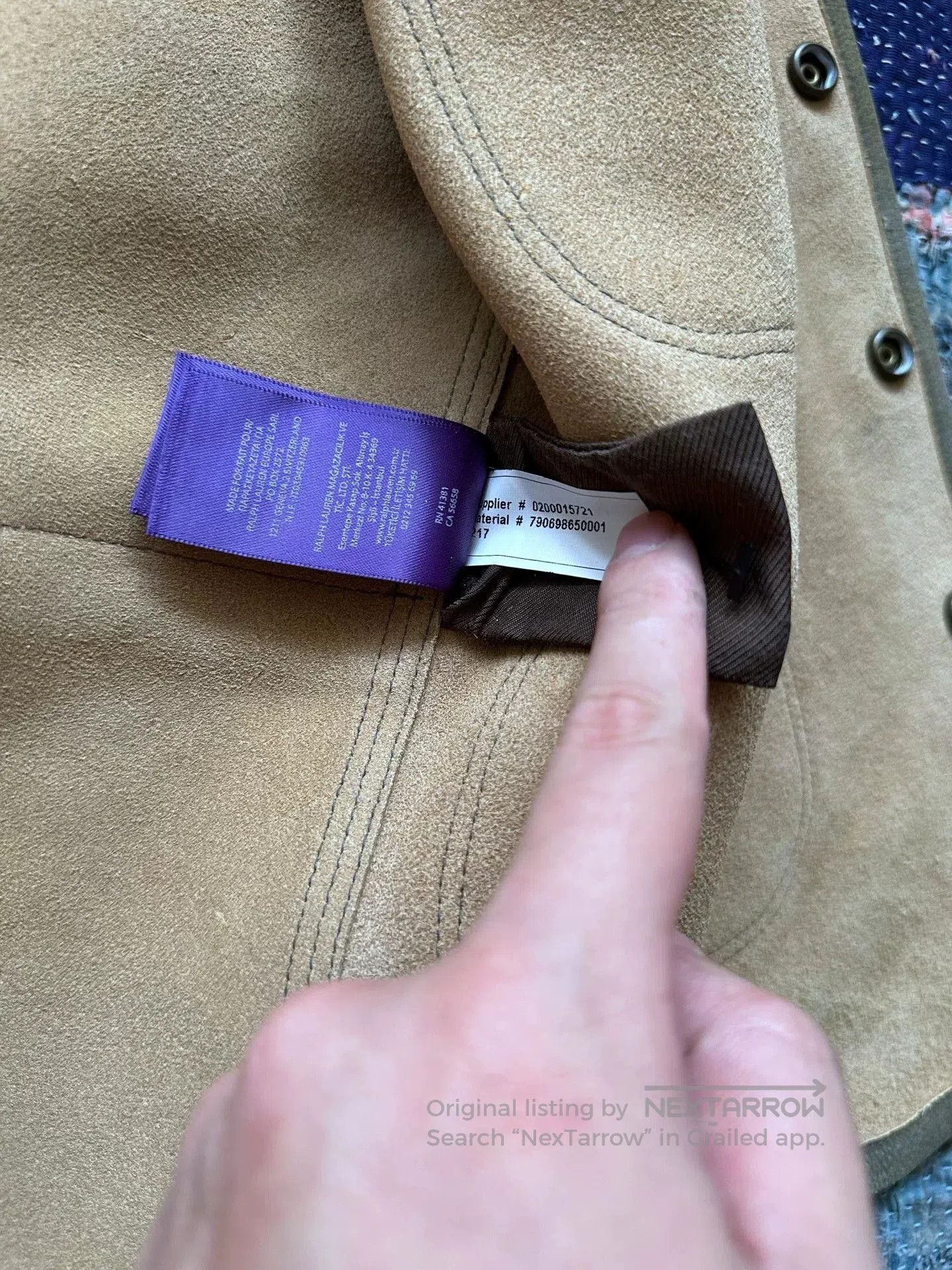 Ralph Lauren Purple Label Vest.