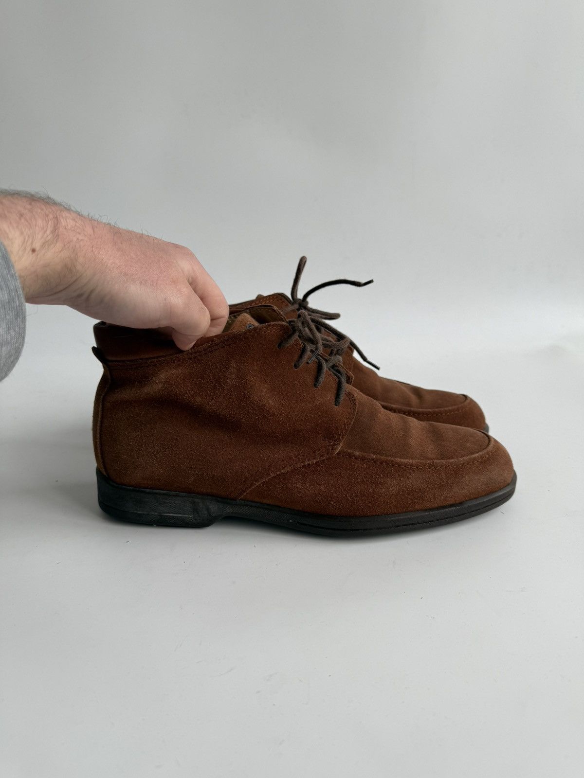 Bally Bally Pitaval Suede Chukka Boots Brown Made in Italy Men's Size US 10 / EU 43 - 6 Thumbnail