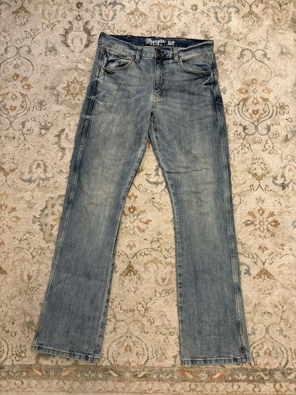 Wrangler Wrangler Slim Bootcut Jeans Size US 31 - 1 Thumbnail