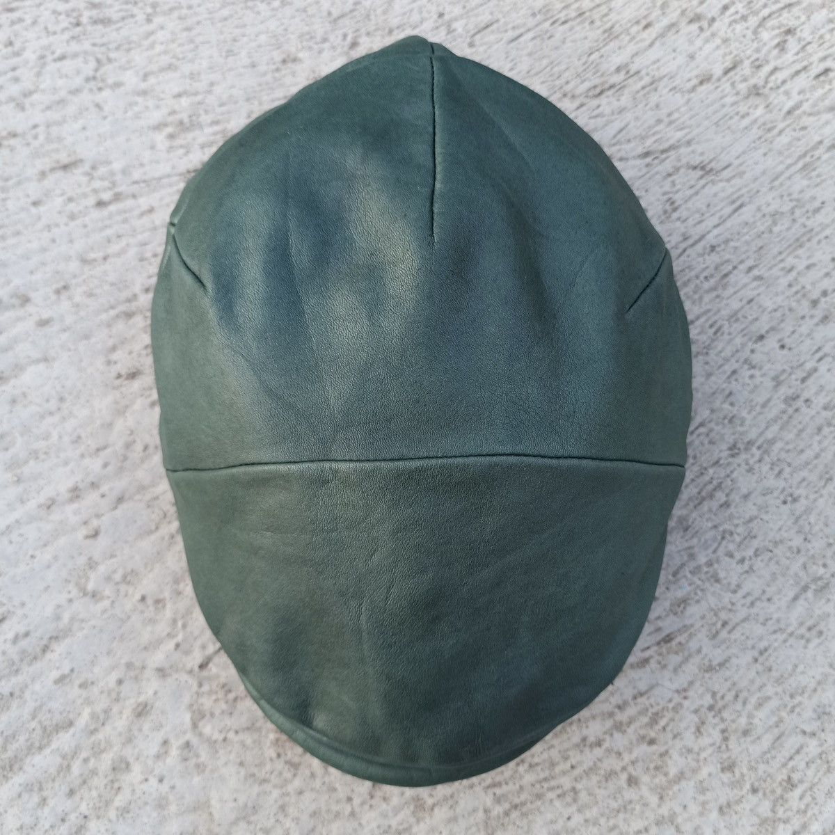 CA4LA × Leather Leather. Forest green flatcap by CA4LA Size 34 - 12 Thumbnail