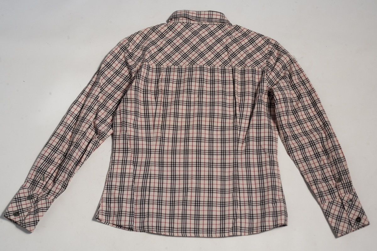 Burberry Burberry Blue Label Vintage Nova Check Buttons Shirt Size XS / US 0-2 / IT 36-38 - 7 Thumbnail