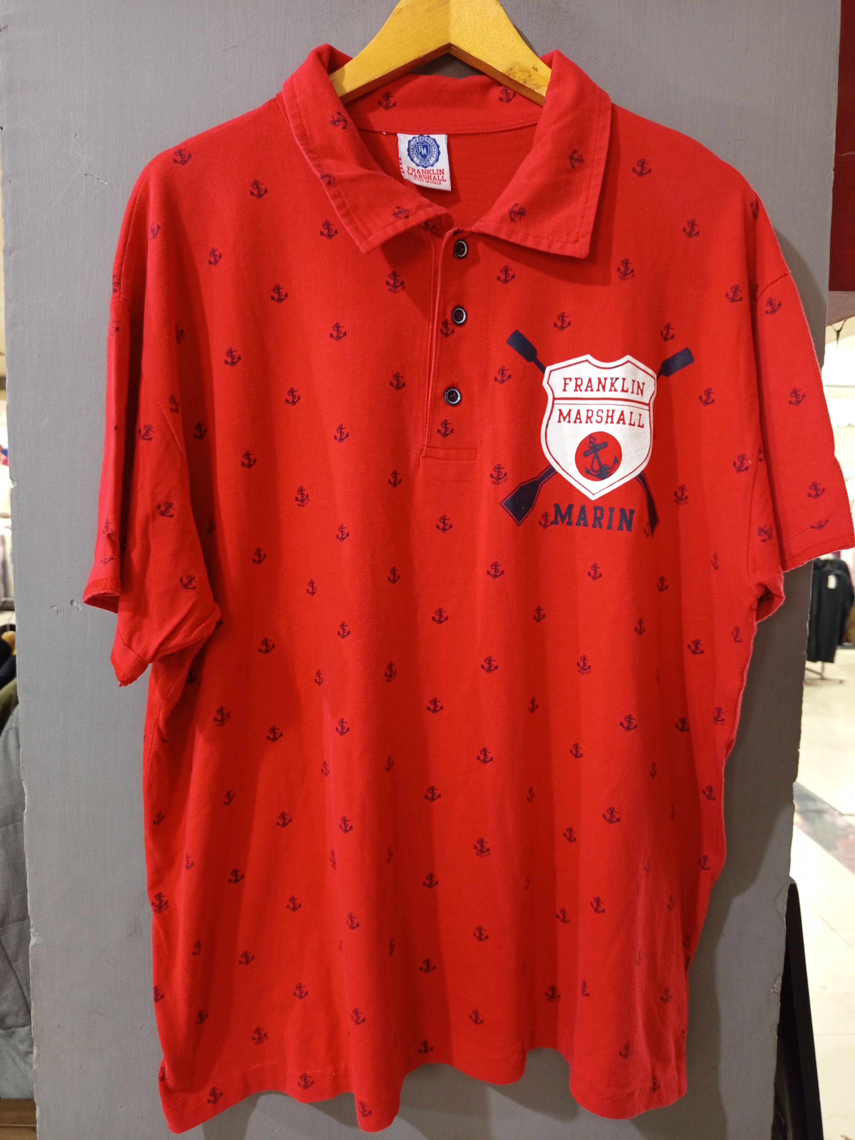 Franklin & Marshall Franklin Marshall Marin Polo Shirt Single Stitch Size US L / EU 52-54 / 3 - 1 Thumbnail