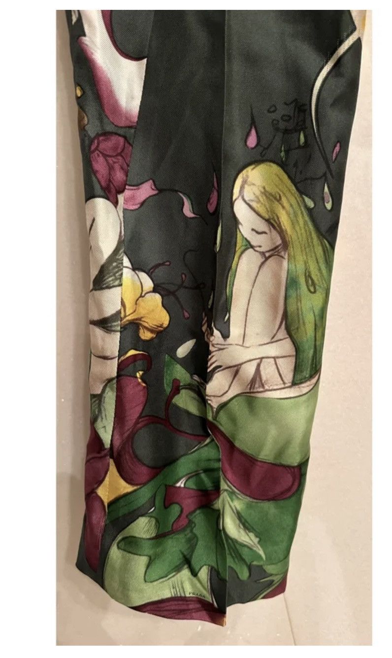Prada Silk trousers FATE collection Size 26" / US 2 / IT 38 - 3 Thumbnail